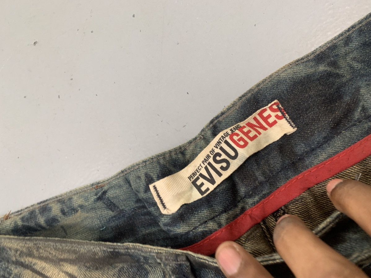 Japanese Brand Vintage Evisu inspired seagull denim Size US 30 / EU 46 - 7 Thumbnail