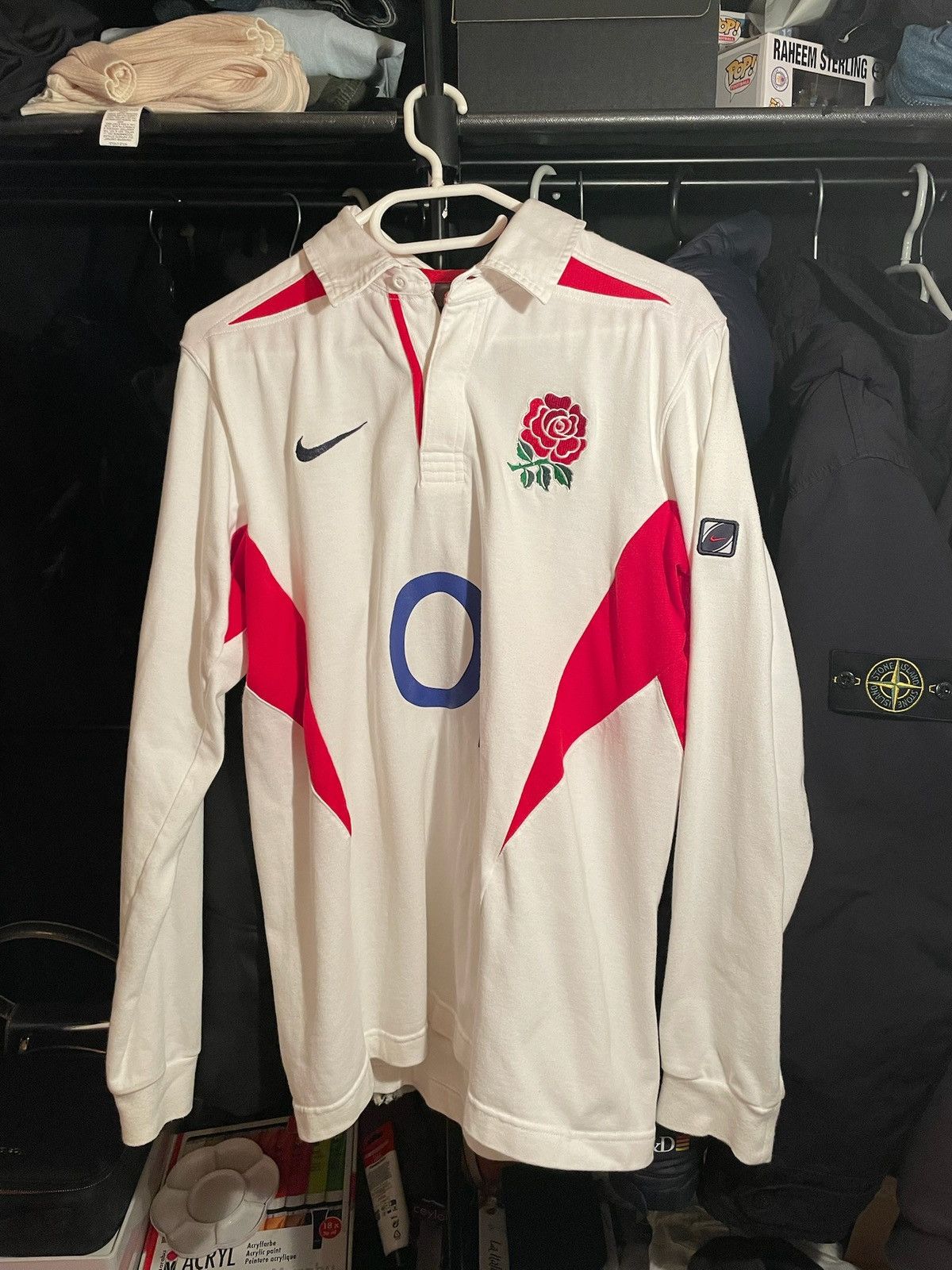 Nike Nike England Soccer jersey vintage Size US M / EU 48-50 / 2 - 1 Thumbnail