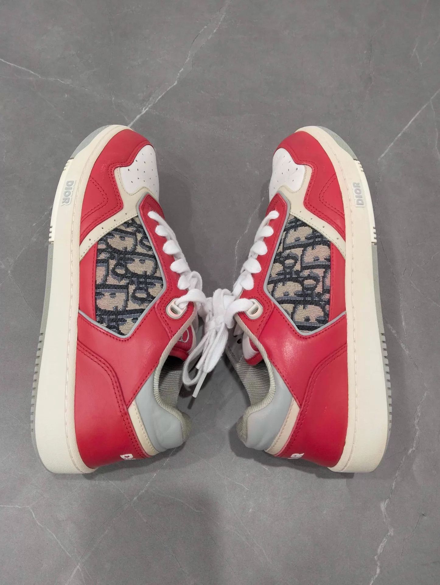 Dior DIOR B27 Logo Print Red/White Size 40 Size US 7 / EU 40 - 3 Thumbnail