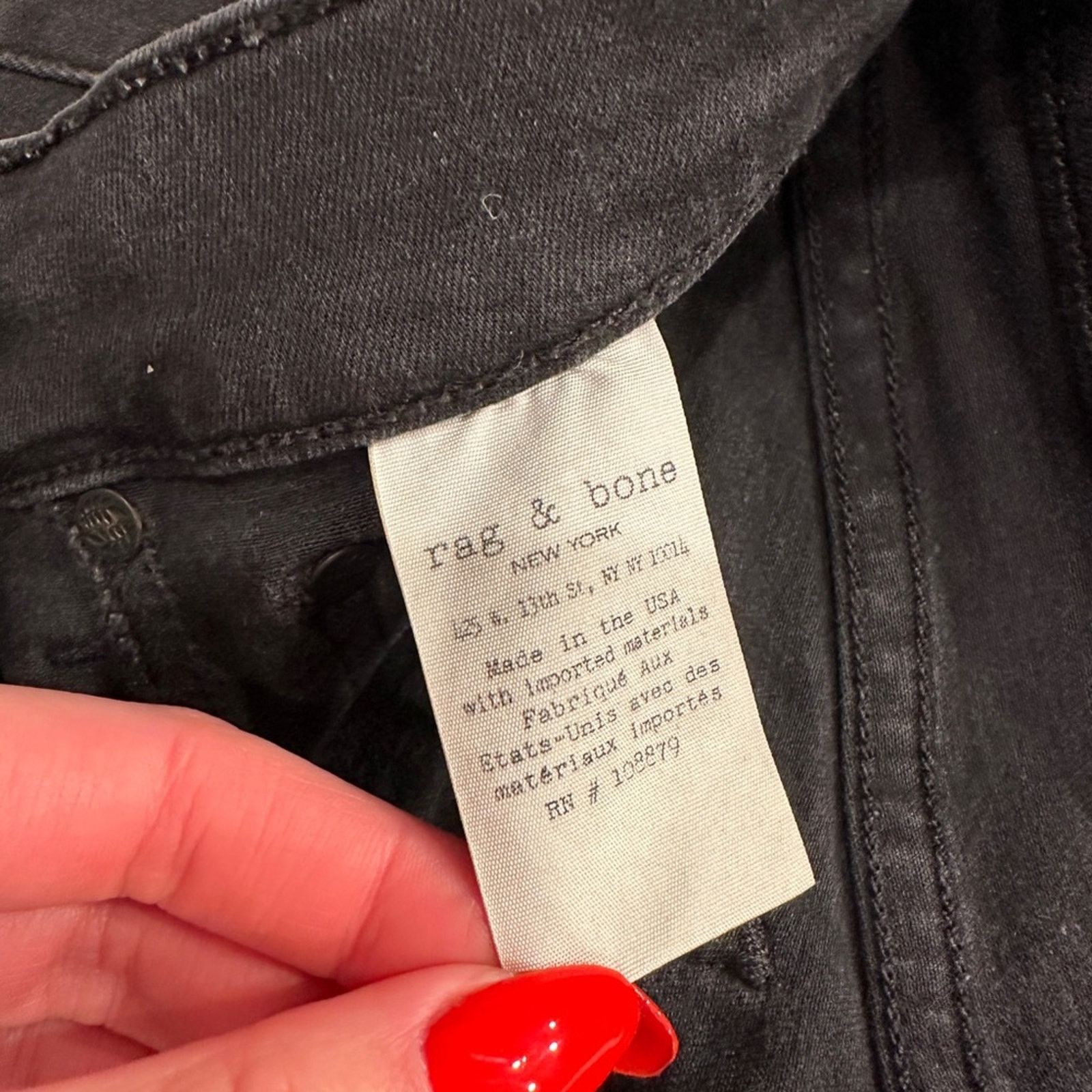Rag & Bone Rag & Bone Skinny Jeans Size 26" / US 2 / IT 38 - 6 Thumbnail