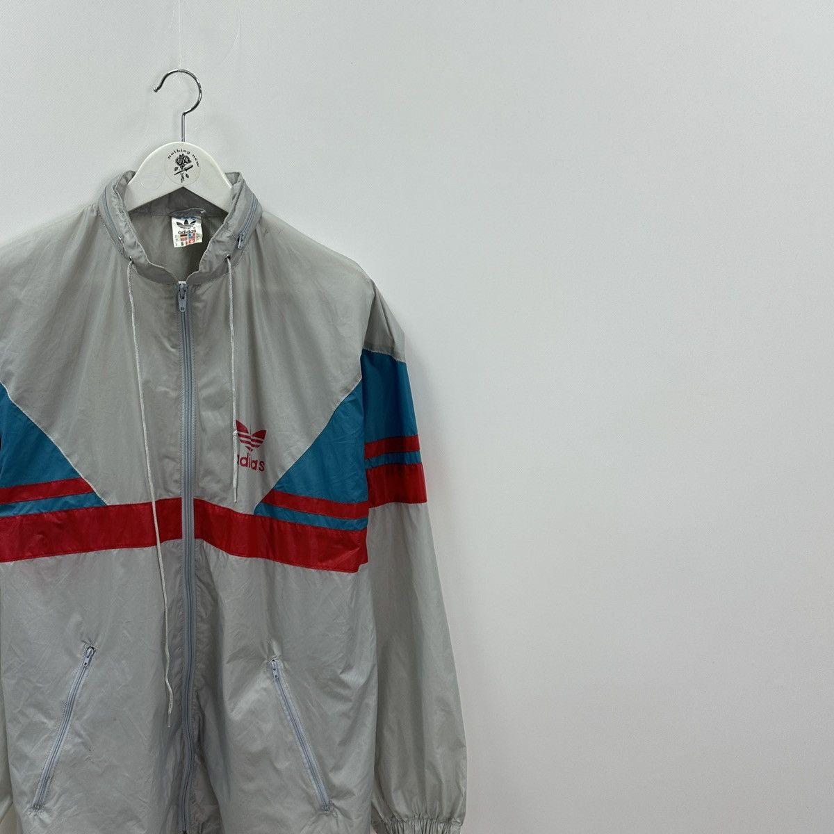 Vintage Vintage 90s Adidas Raincoat windbreaker jacket y2k outdoor Size US M / EU 48-50 / 2 - 2 Thumbnail