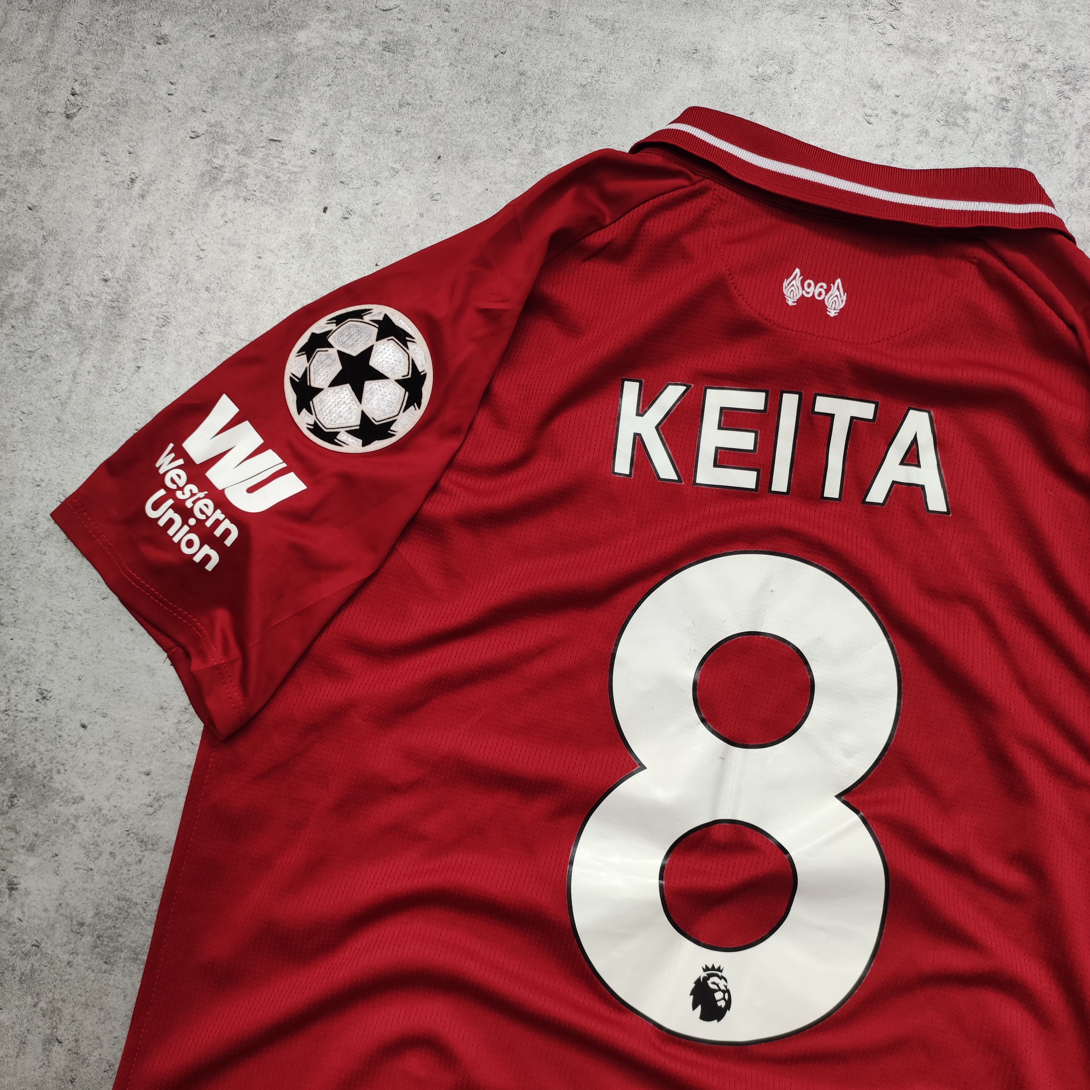 New Balance RARE Liverpool FC New Balance #8 Keita Champions League Kit Size US S / EU 44-46 / 1 - 12 Thumbnail