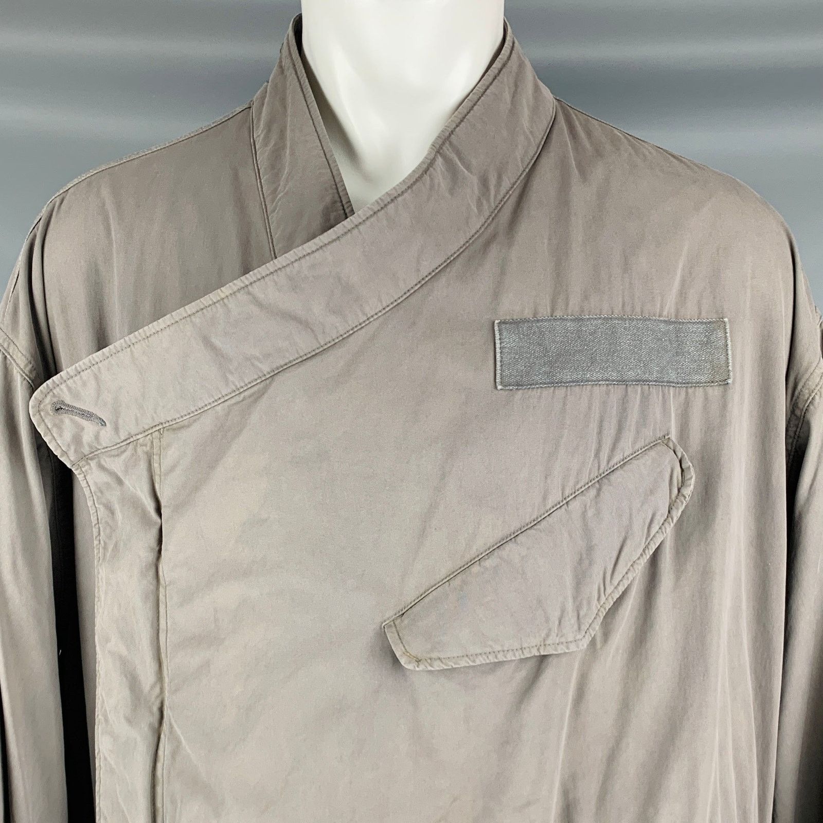 Visvim VISVIM Size S -Chamdo Fishtail Parka- Grey Cotton Parka Coat Size US S / EU 44-46 / 1 - 2 Thumbnail
