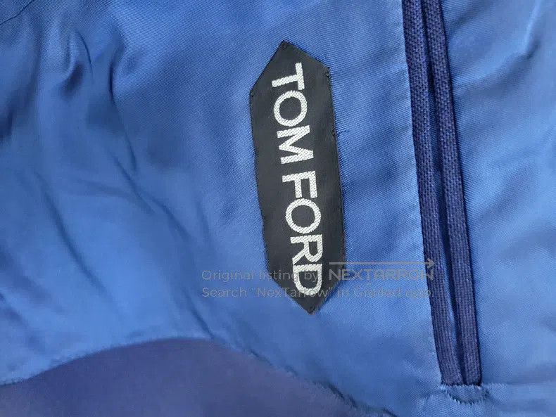 Tom Ford Tom Ford Fabric: 70% mohair, 30% wool; Lining: 50% cupro, Size 52R - 5 Thumbnail
