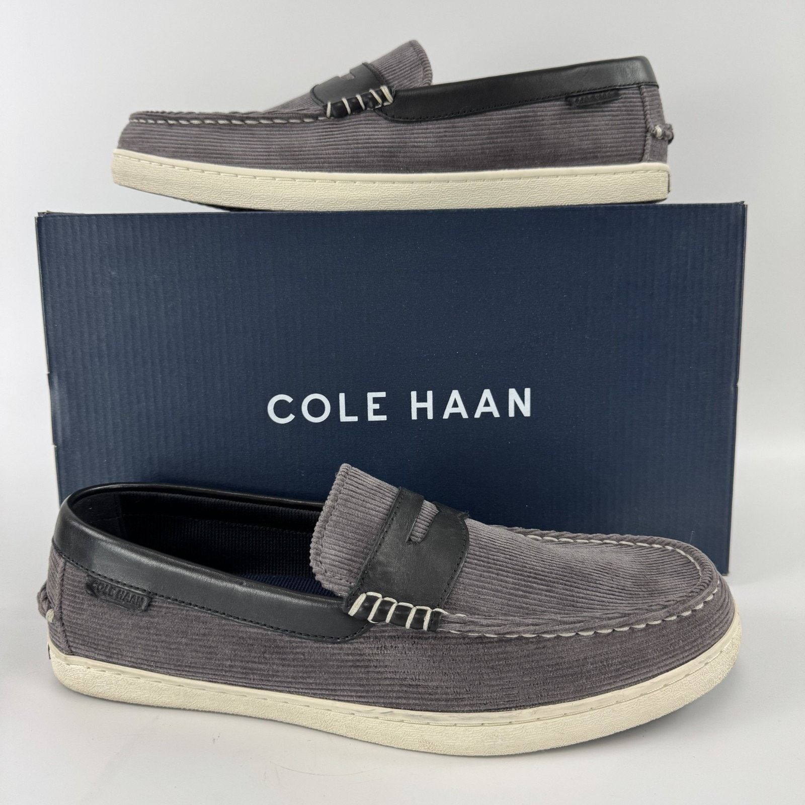 Cole Haan Cole Haan Pinch Weekender Loafers Shoes Men's Size 11.5 Gray Size US 11.5 / EU 44-45 - 1 Thumbnail