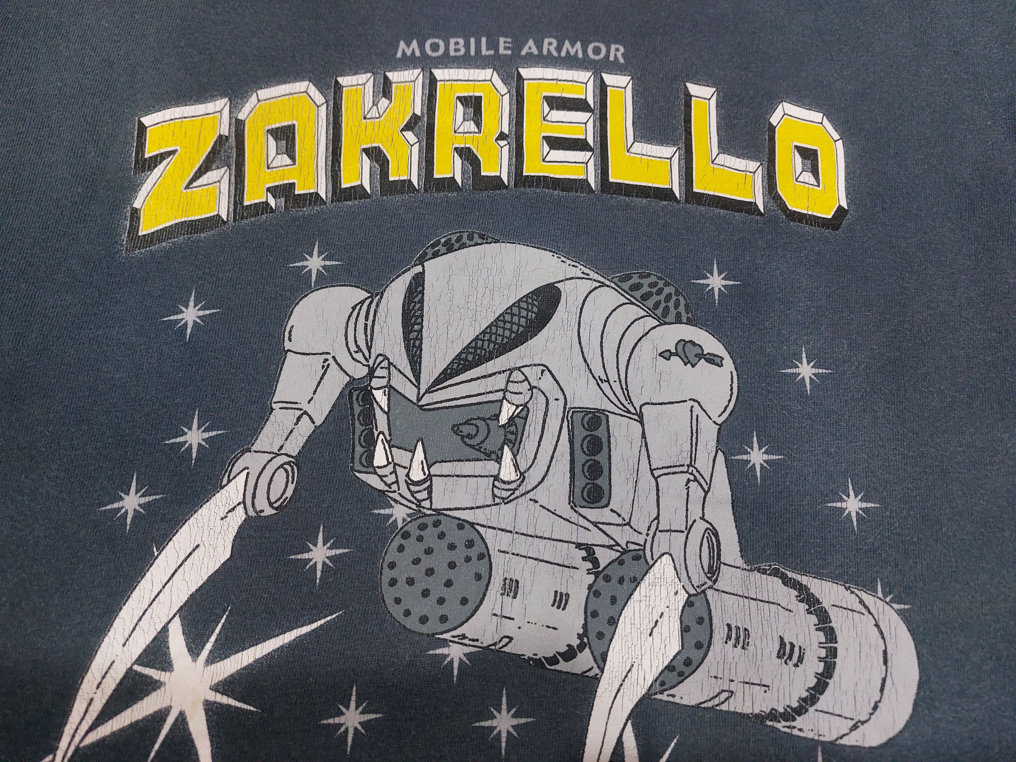 Anime × Japanese Brand × Vintage 🔥🔥🔥GUNDAM Y2K ZAKRELLO PRINCIPALITY OF ZEON SUN FADED TEE Size US L / EU 52-54 / 3 - 3 Thumbnail