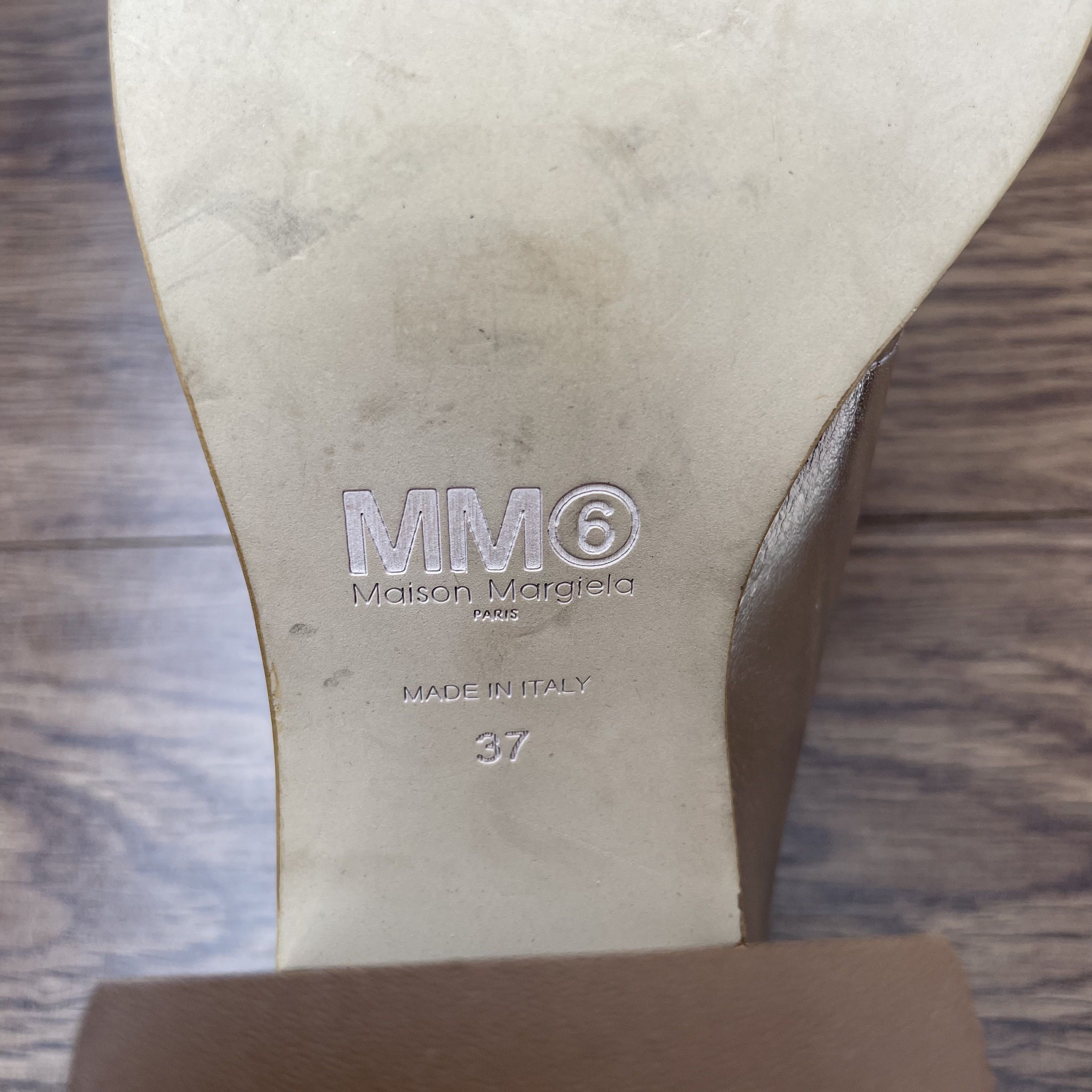 MM6 Maison Margiela MM6 Heeled Sandal Size US 7 / IT 37 - 15 Thumbnail