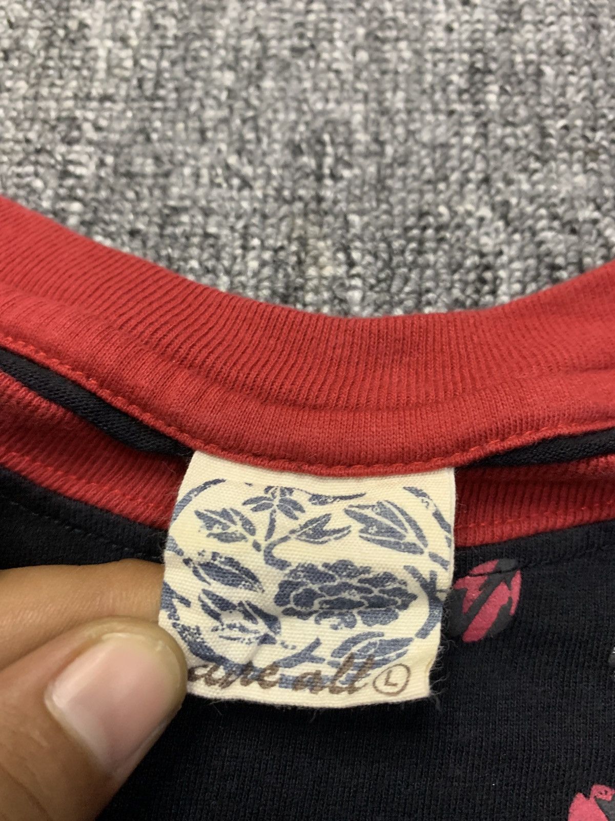 Karakuri Tamashii Sukajan Koi Souvenir Japanese Poem Long Sleeve Size L / US 10 / IT 46 - 7 Thumbnail