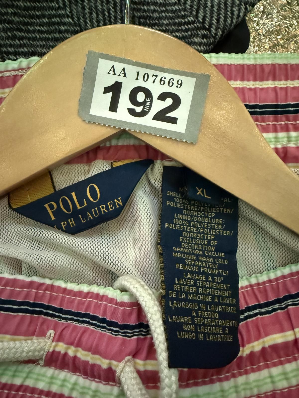 Polo Ralph Lauren Polo Ralph Lauren Men's Striped Swim Trunks XL Size US 36 / EU 52 - 2 Thumbnail