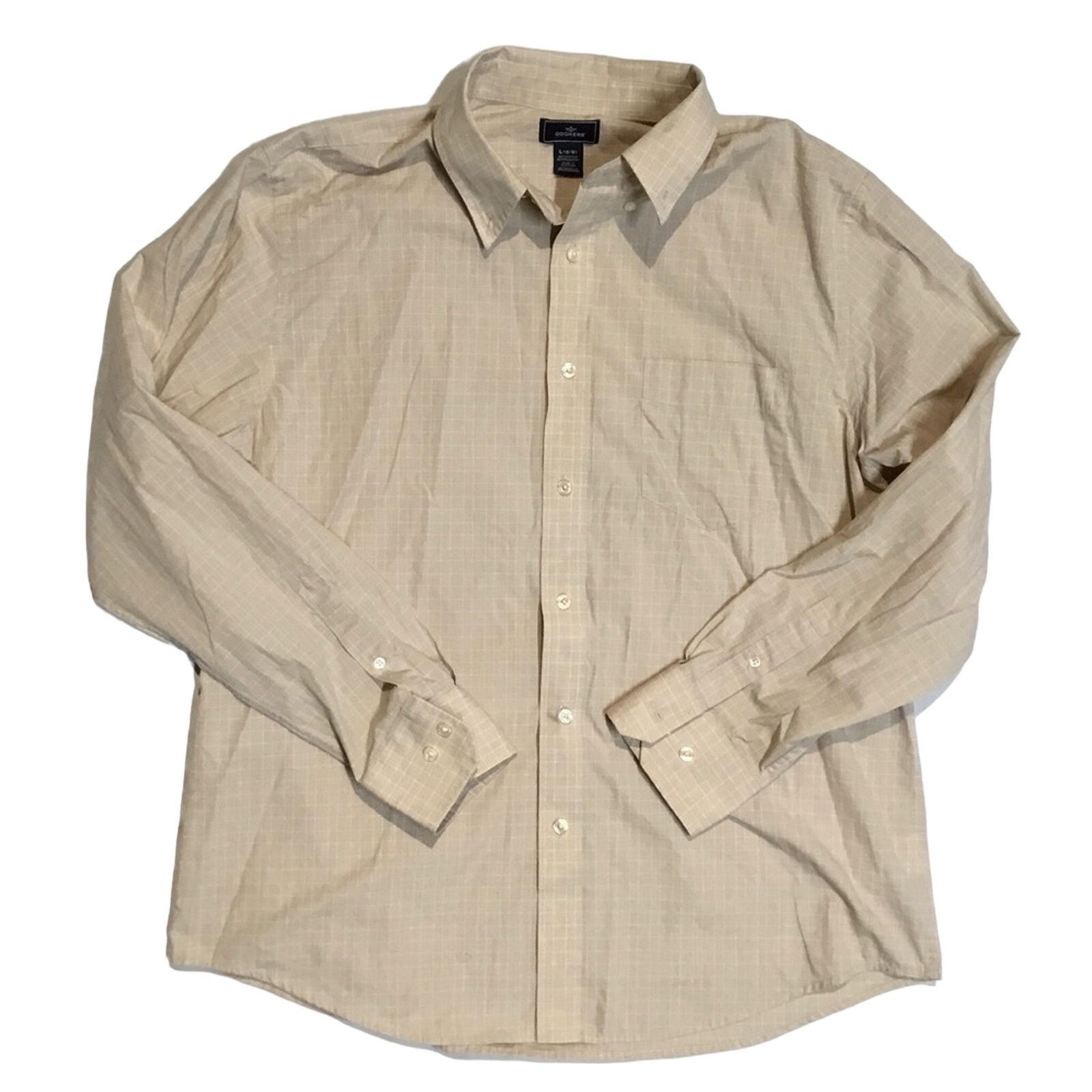 Dockers Dockers Plaid Button Down Mens Shirt Size US L / EU 52-54 / 3 - 2 Thumbnail