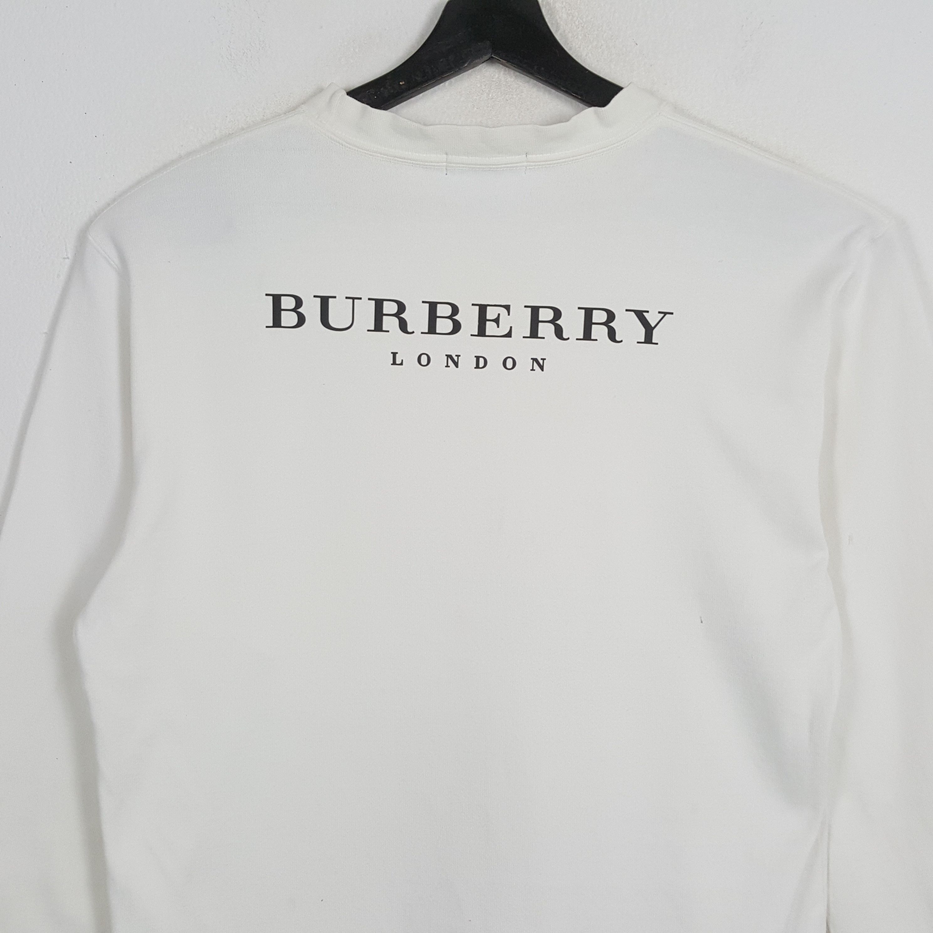 Burberry × Vintage BURBERRY LONDON BLUE LABEL Fashion Custom Art Sweatshirt Size US M / EU 48-50 / 2 - 2 Thumbnail