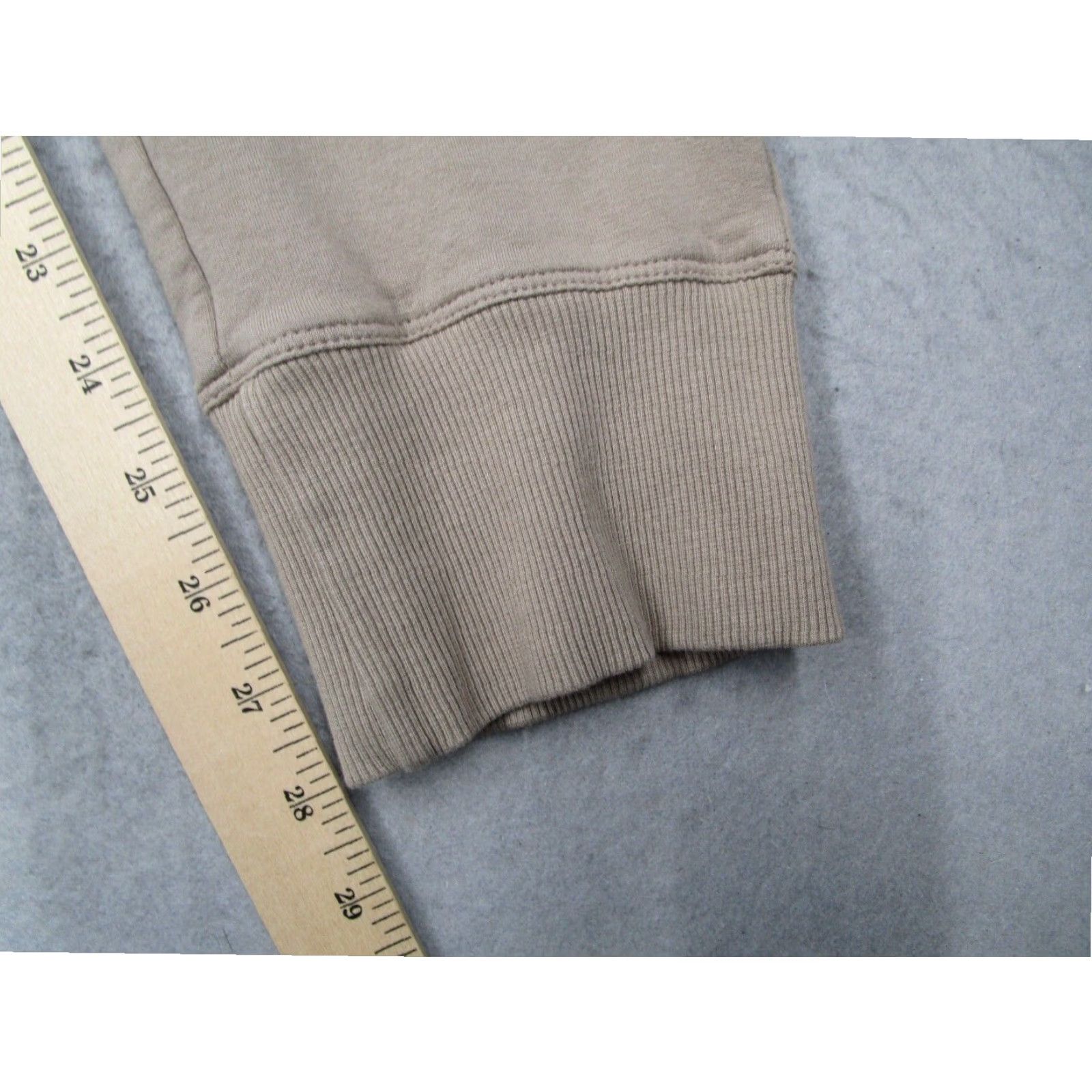 Vintage Tasc Women's Extra Large Beige Jogger Pants Organic Bamboo Blend Size 40" / US 18 - 7 Thumbnail