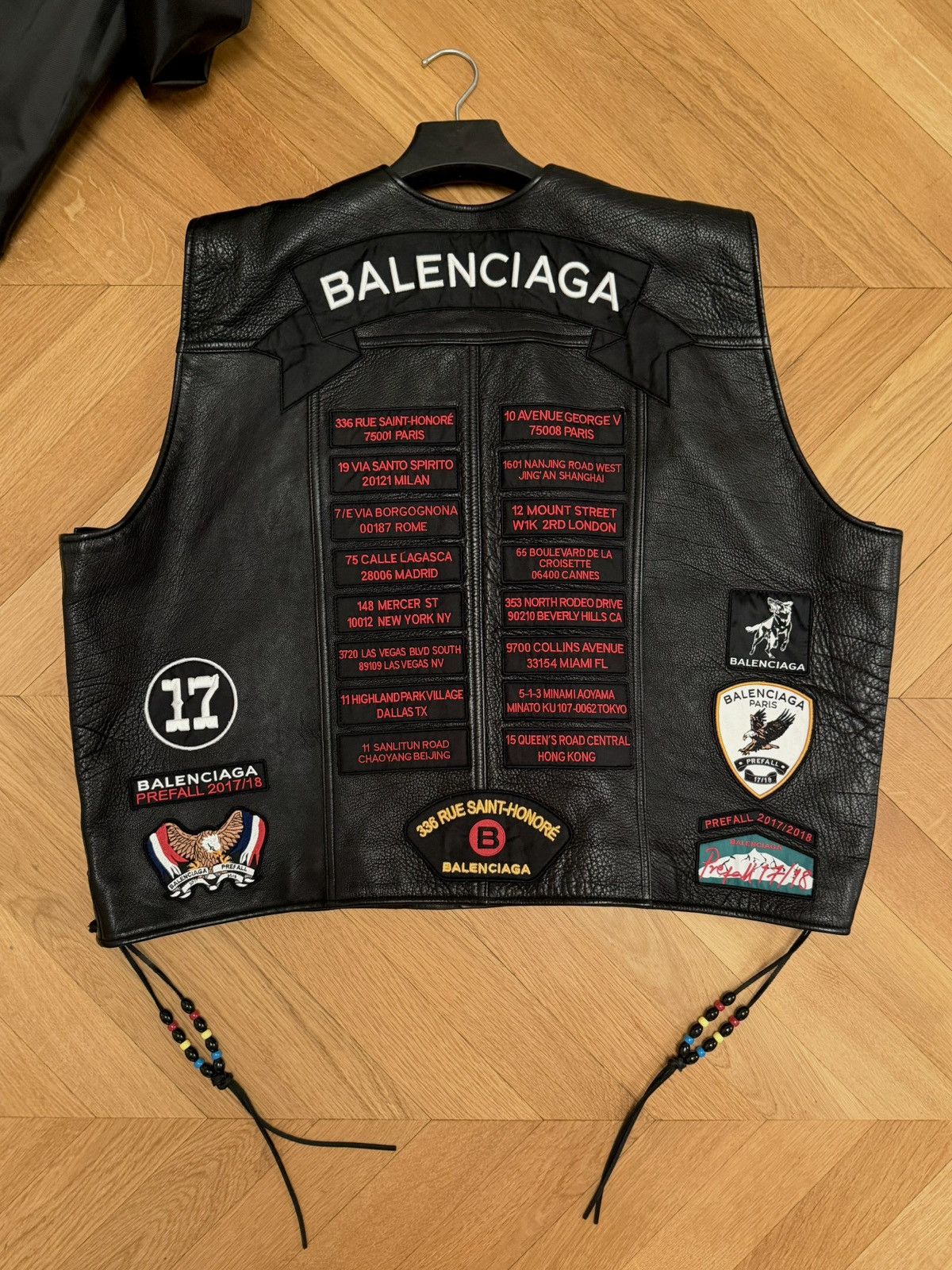 Balenciaga Balenciaga leather patch vest Size US M / EU 48-50 / 2 - 3 Thumbnail