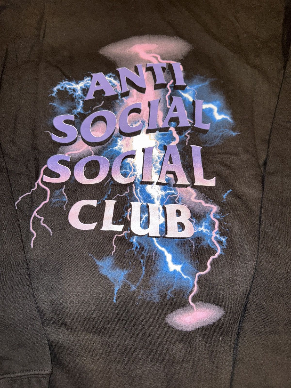 Anti Social Social Club ANTI SOCIAL SOCIAL CLUB BOLT FROM THE BLUE HOODIE Size US M / EU 48-50 / 2 - 3 Thumbnail