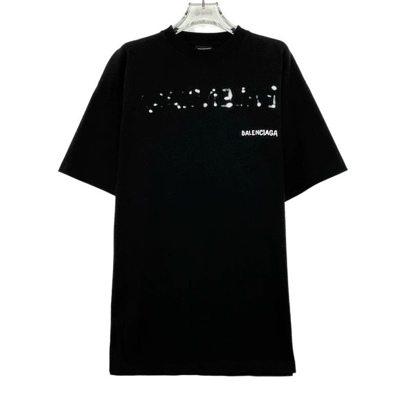 Balenciaga Balenciaga Logo Letter Printed Round Neck Short Sleeve T-S Size US XXS / EU 40 - 2 Thumbnail