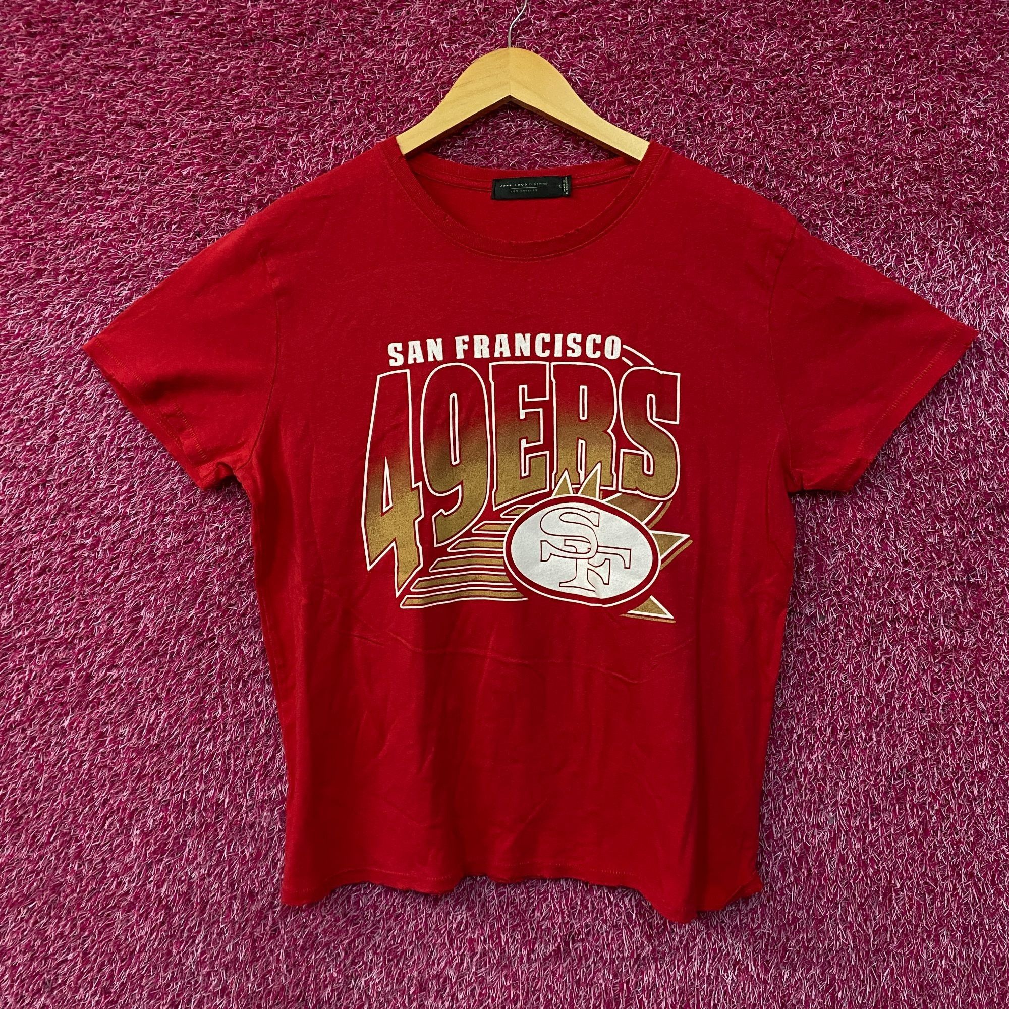 Junk Food Junk Food NFL San Francisco 49ers Women Red Short Top Medium Size M / US 6-8 / IT 42-44 - 1 Thumbnail