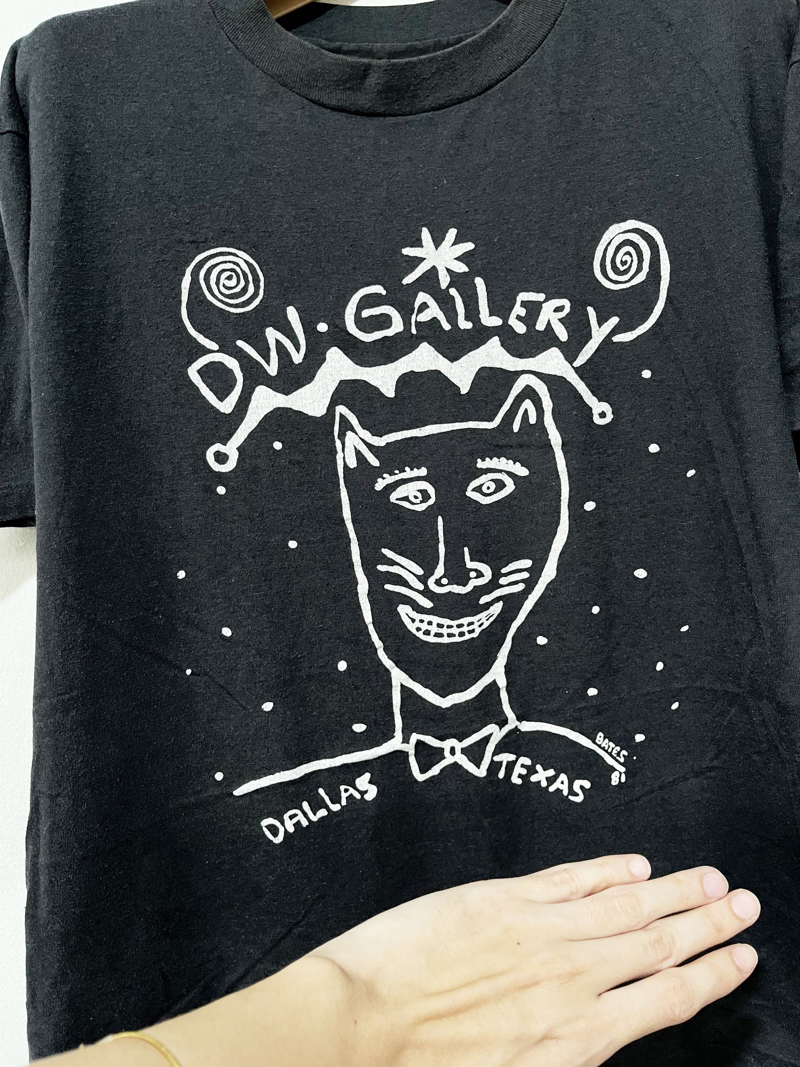 Arts & Science × Vintage Vintage 90s Cat Shirt Size US M / EU 48-50 / 2 - 2 Thumbnail
