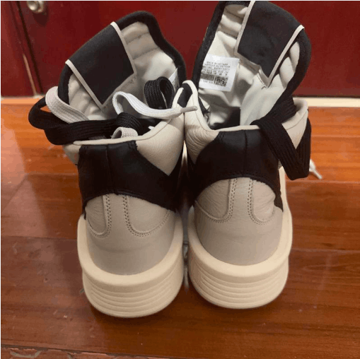 Rick Owens Rick Owens mid-top sneakers black and white Size US 12 / EU 45 - 3 Thumbnail