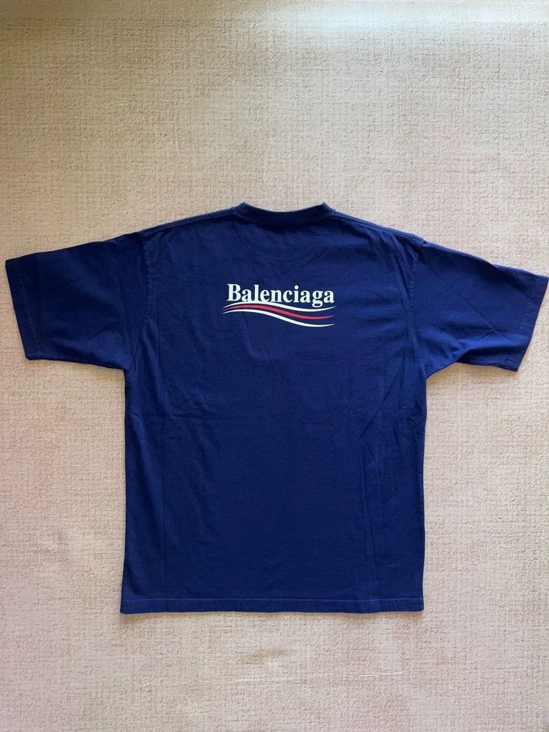 Balenciaga Balenciaga Coke blue purple Size US L / EU 52-54 / 3 - 2 Thumbnail