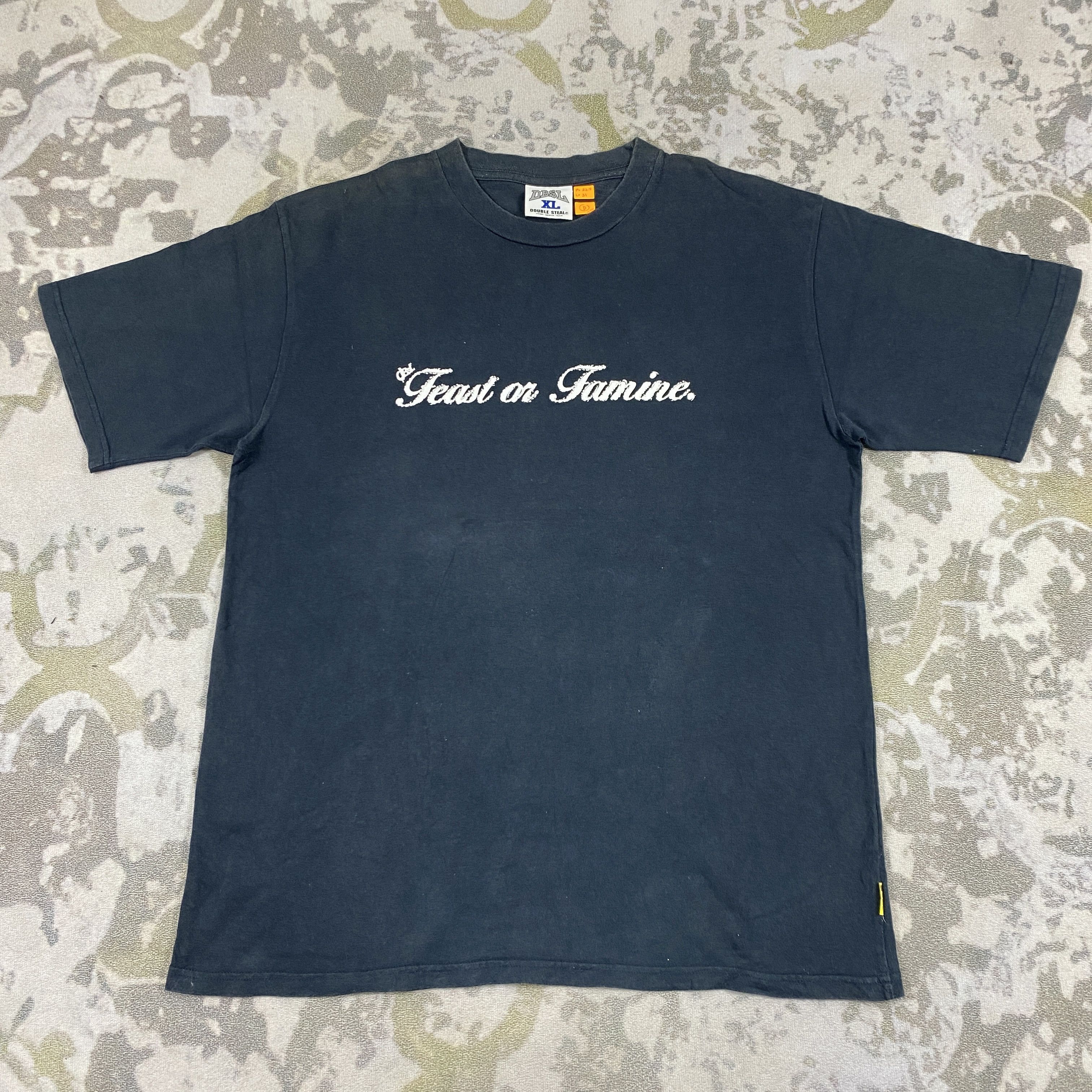 Japanese Brand Vintage Double Steal Large T-shirt -D050 Size US L / EU 52-54 / 3 - 2 Thumbnail