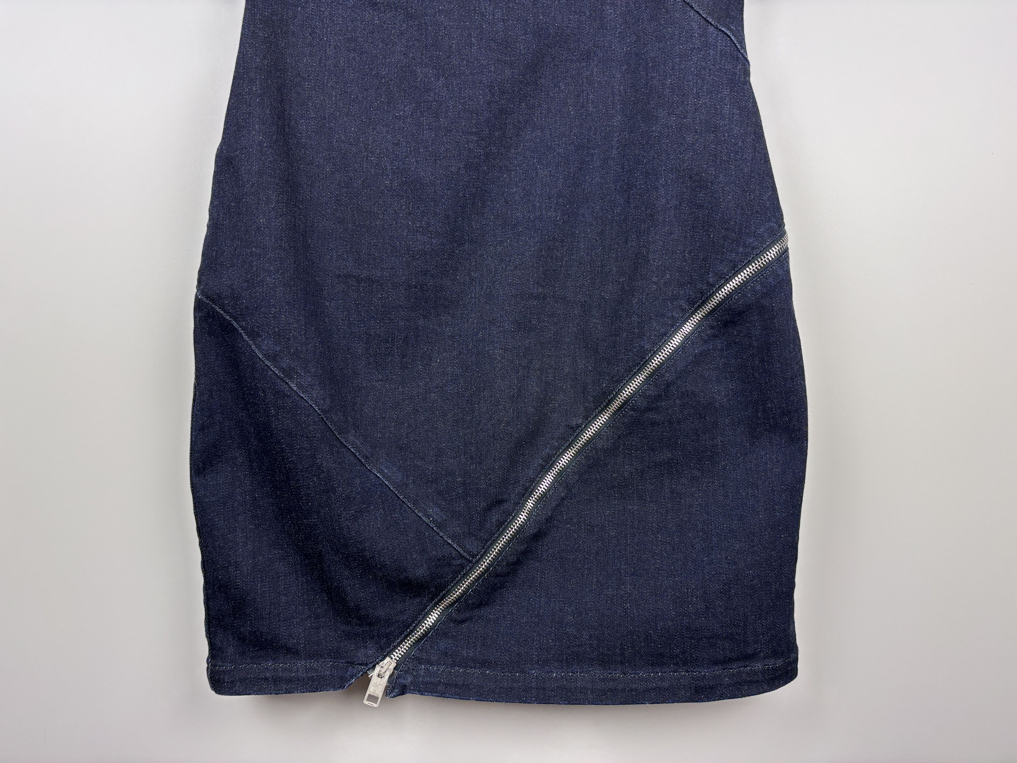 Diesel Womens Diesel Denim Full Zip Dress Navy Blue Size M Size M / US 6-8 / IT 42-44 - 4 Thumbnail
