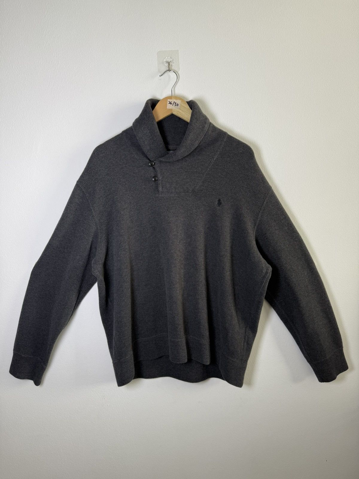 Polo Ralph Lauren × Vintage Polo Ralph Lauren small Logo Sweatshirt Size US XXL / EU 58 / 5 - 1 Thumbnail