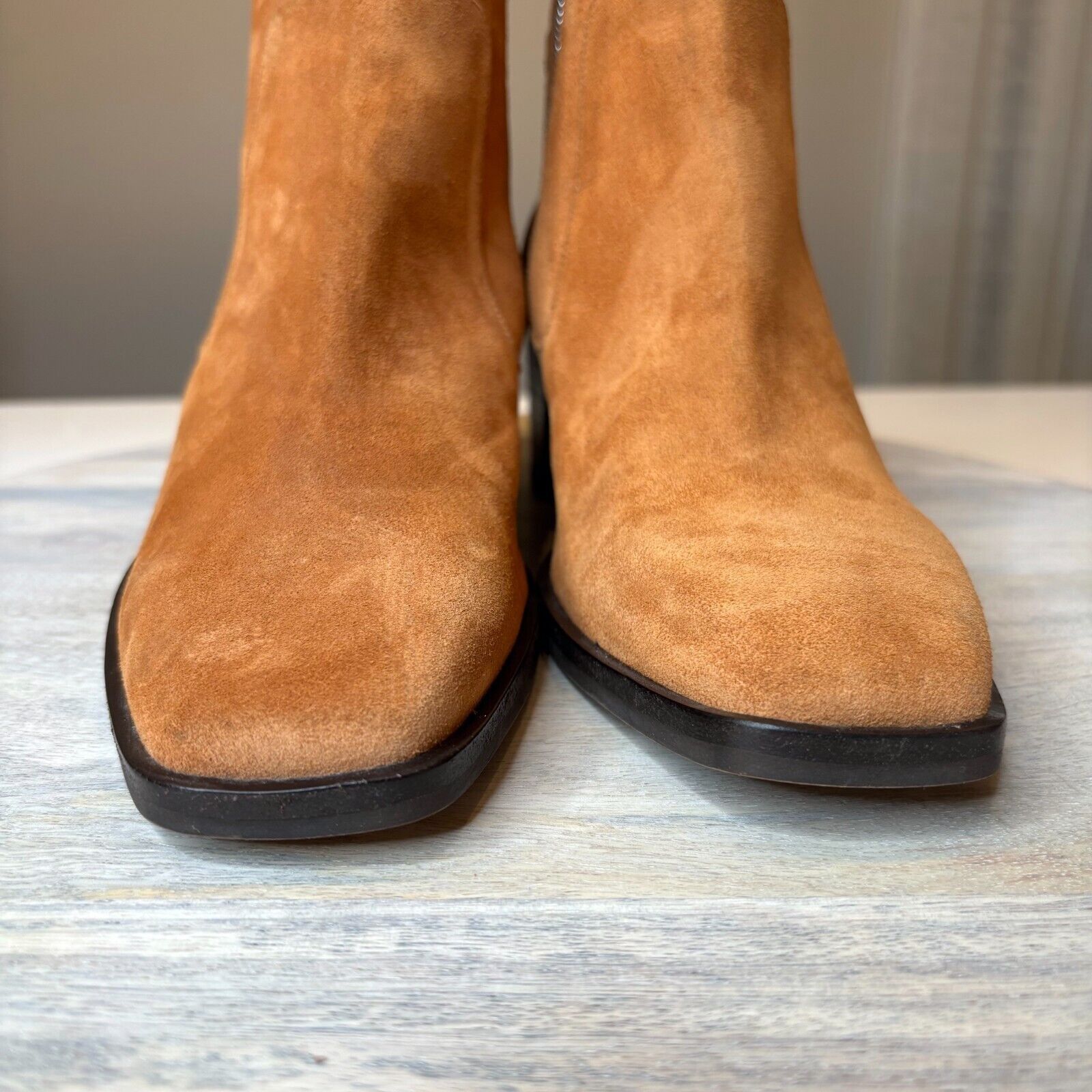 Rag & Bone Rag & Bone Women's Axel Mid Boots Brown Leather Suede Sz 8.5 Size US 8.5 / IT 38.5 - 5 Thumbnail