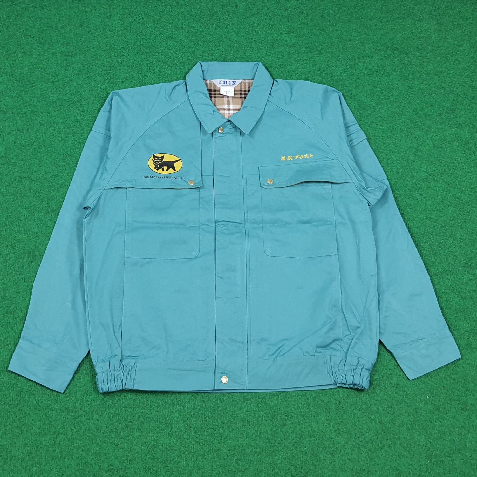 Japanese Brand Vintage Yamato Transport Japan Custom Logo Jacket C288N7 Size US L / EU 52-54 / 3 - 3 Thumbnail