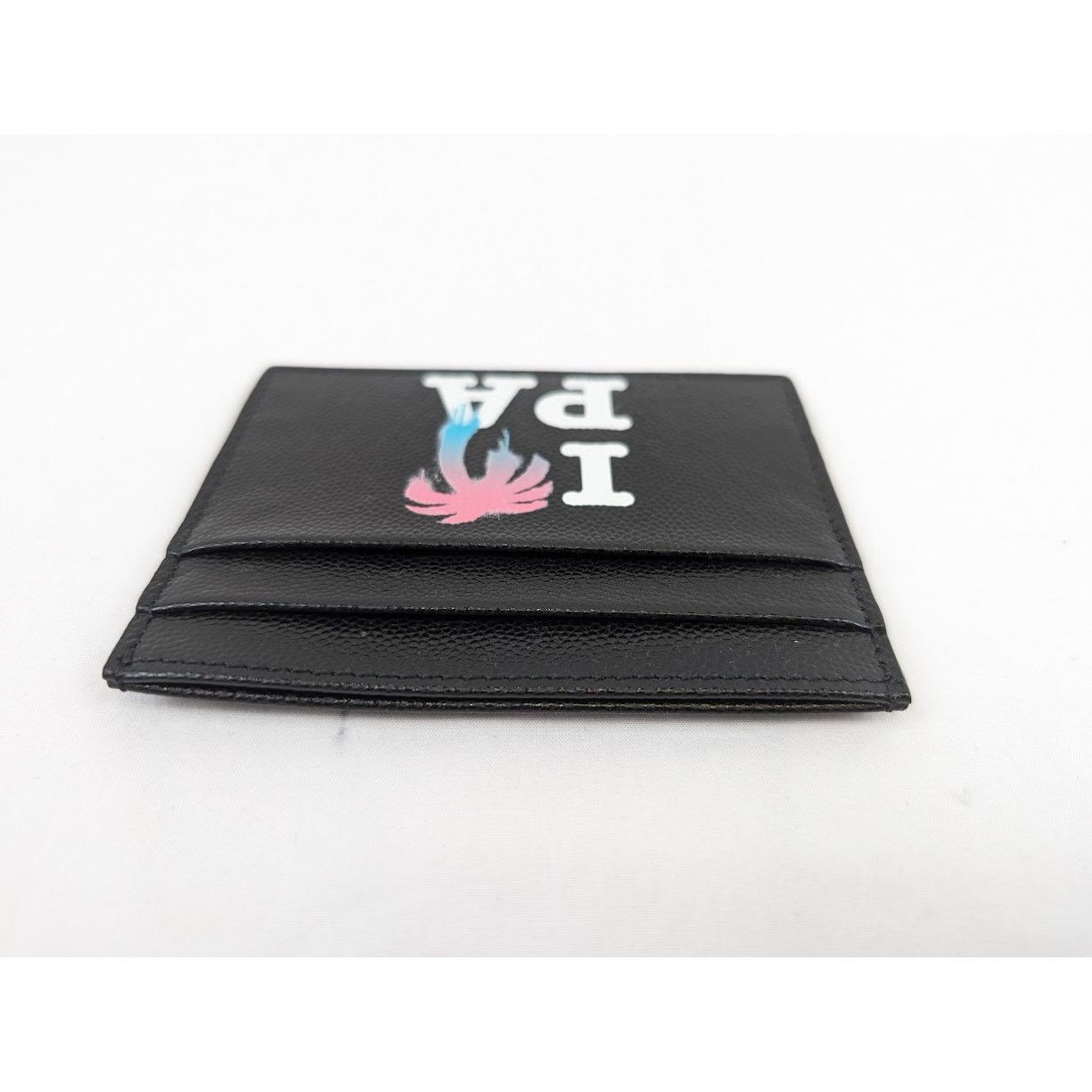 Palm Angels o1rshd1 Q: 5 / Size: OS / I Love PA Card Holder in Black Size ONE SIZE - 5 Thumbnail