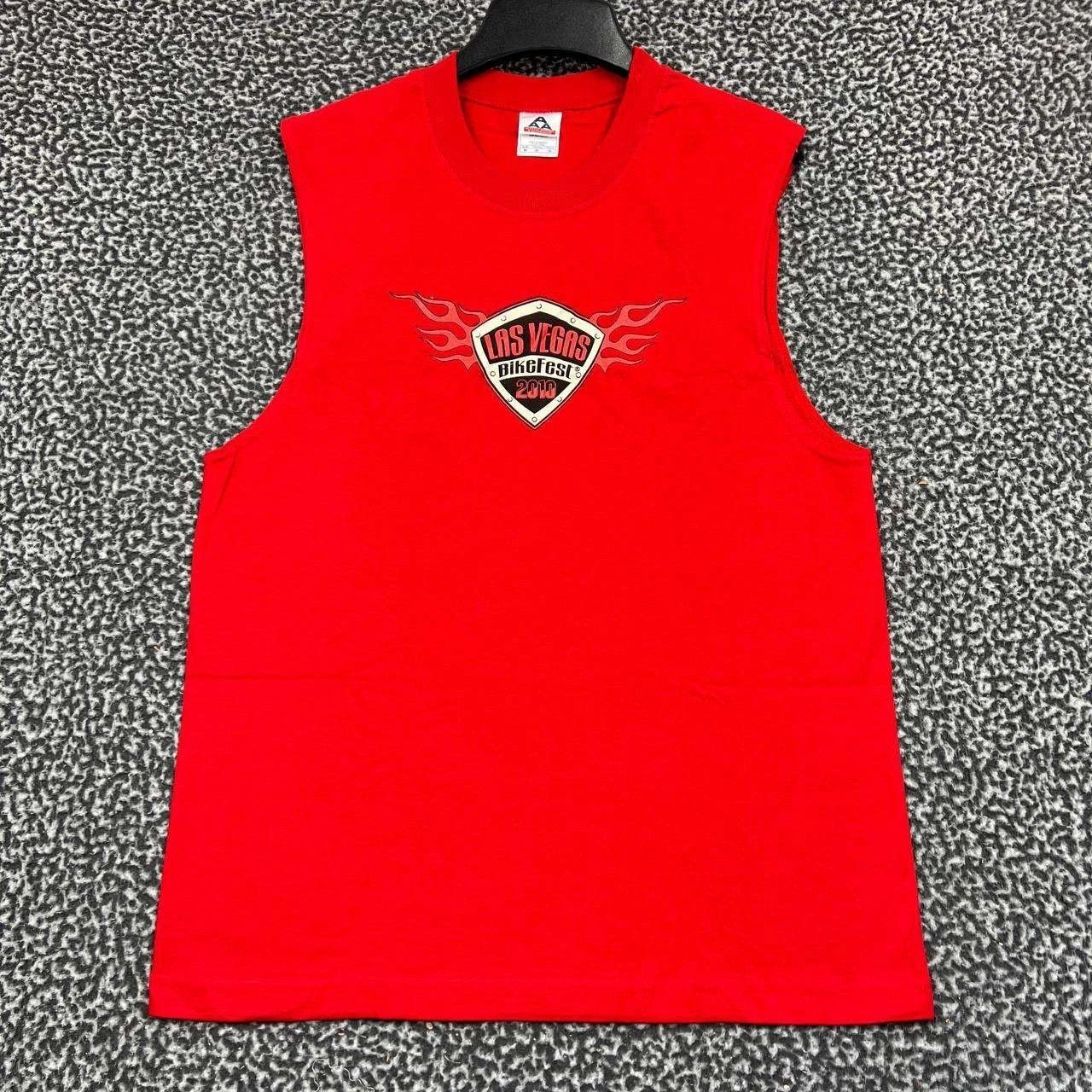 Alstyle Vintage Las Vegas Bike Fest Shirt M Sleeveless New Size US M / EU 48-50 / 2 - 2 Thumbnail