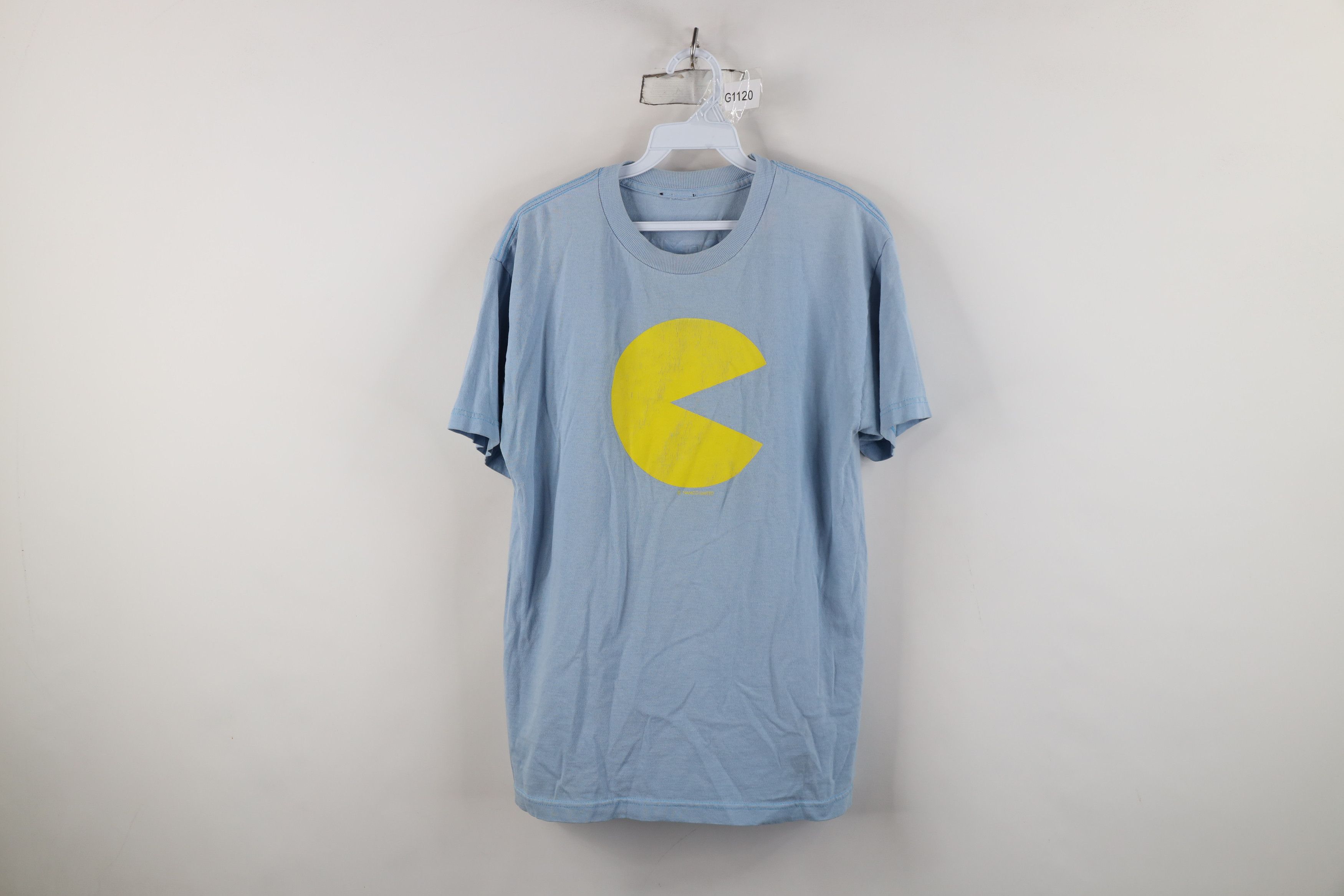 Vintage Vintage 90s Namco Spell Out Pac Man Video Game T-Shirt Size US S / EU 44-46 / 1 - 1 Thumbnail