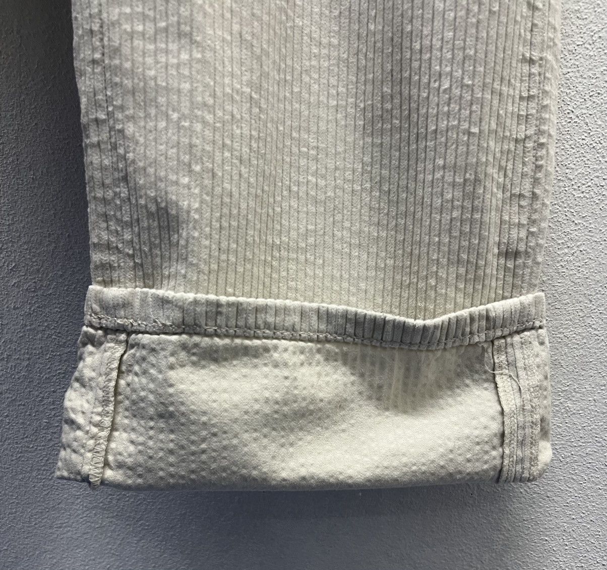 GU VINTAGE GU JEANS WHITE OVERALLS Size US 34 / EU 50 - 13 Thumbnail