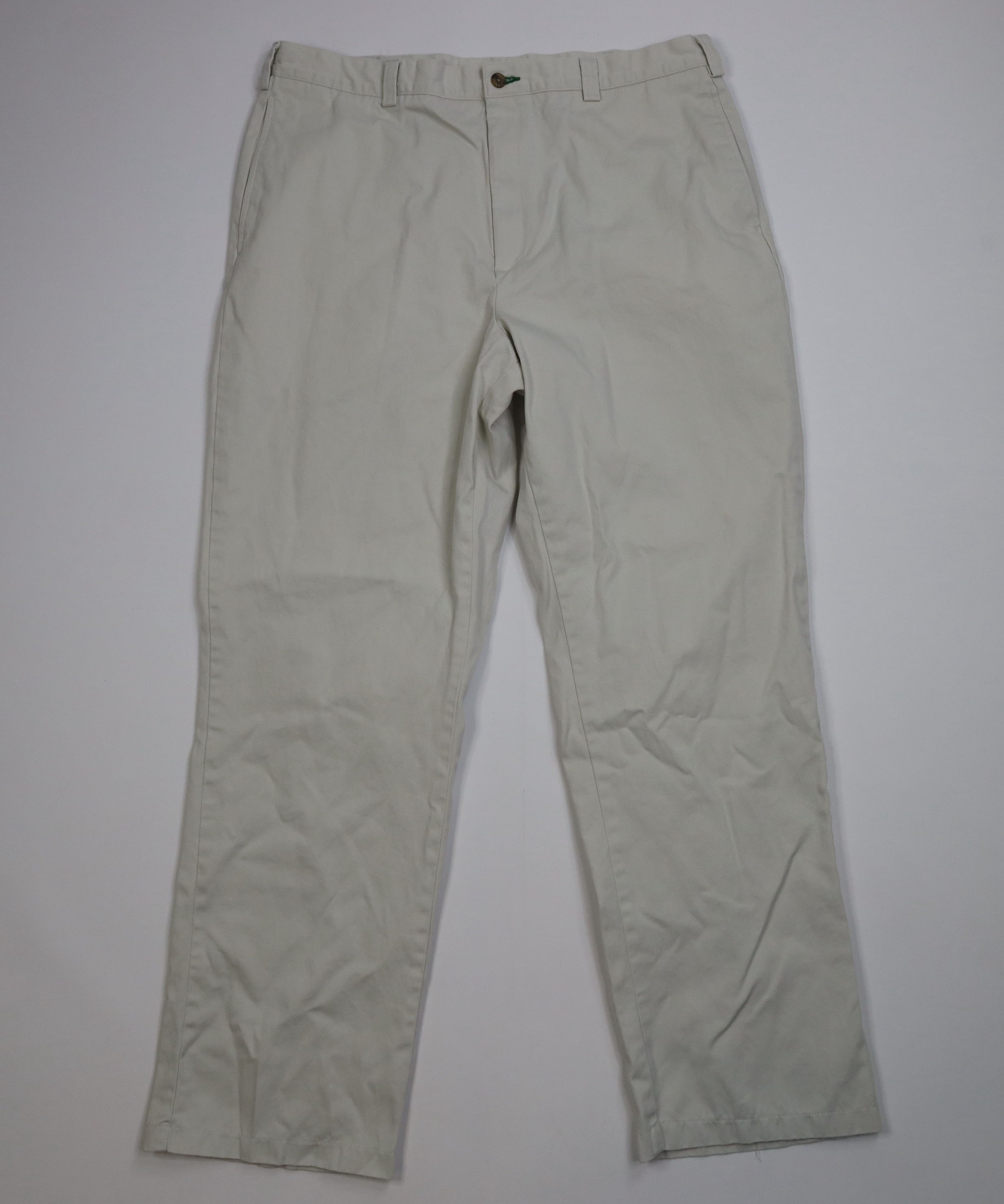 Tommy Hilfiger Vintage 90s Tommy Hilfiger Wide Leg Chino Pants Stone Cotton Size US 38 / EU 54 - 1 Thumbnail