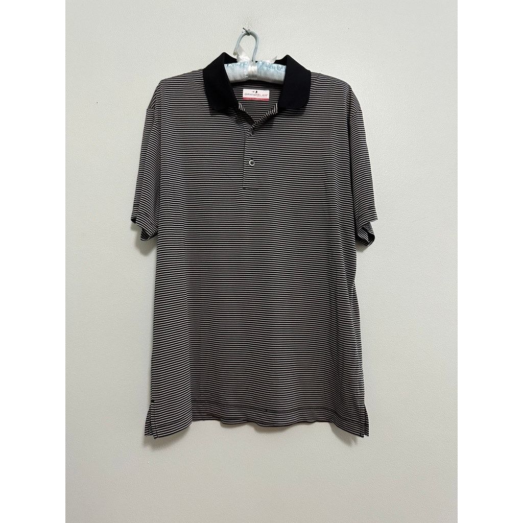 Grand Slam Grand Slam Golf black striped golf polo size S Size US S / EU 44-46 / 1 - 2 Thumbnail
