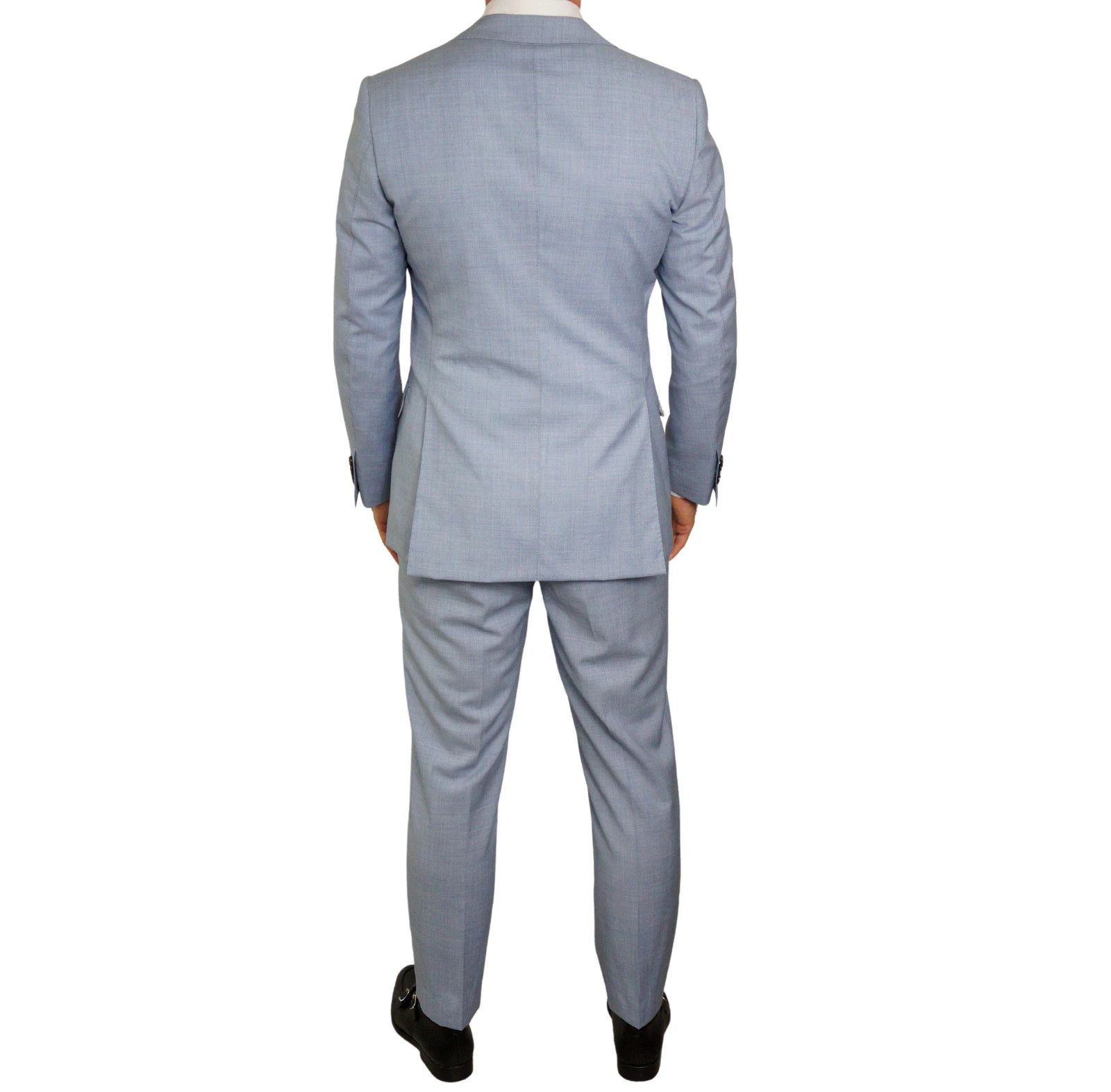 Suitsupply Men Suitsupply Suit Lazio Single Breasted Blue Angelico US38 Size 38R - 3 Thumbnail
