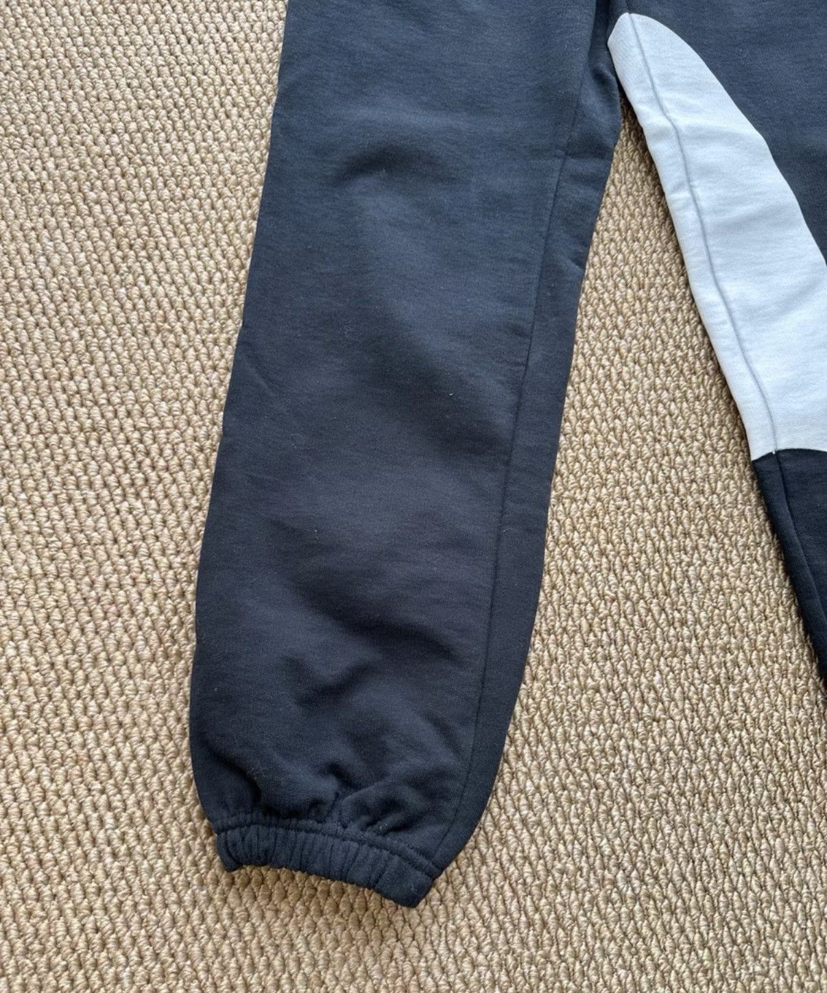Stefan Cooke Stefan Cooke Black & White Scythe Panel Sweatpants K23 Size US 32 / EU 48 - 2 Thumbnail