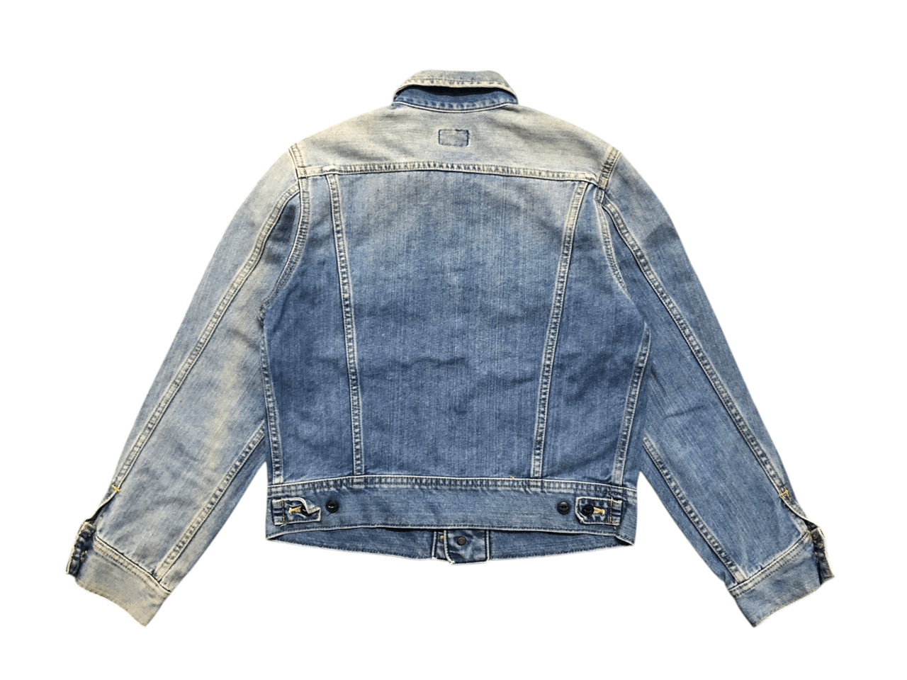 Lee Vintage Lee Left Hand Denim Truckers Jacket Faded Size US S / EU 44-46 / 1 - 3 Thumbnail