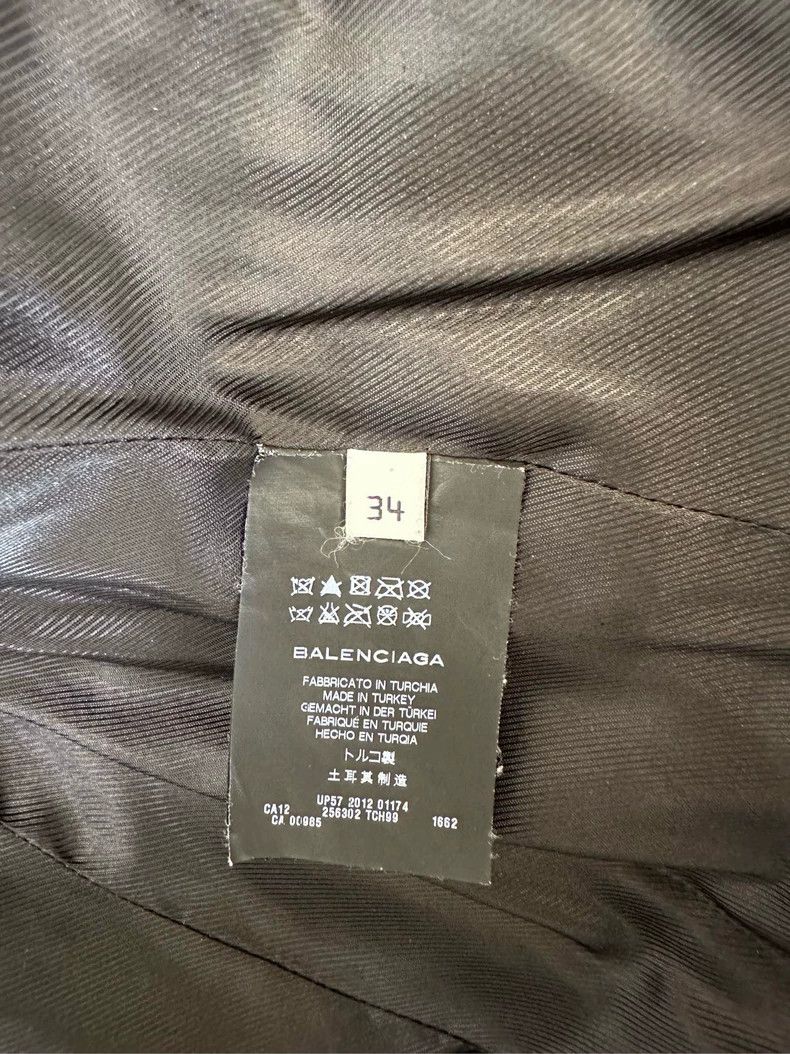 Balenciaga Balenciaga size 34 Leather motorcycle jacket 2501-Nextarrow Size US M / EU 48-50 / 2 - 8 Thumbnail