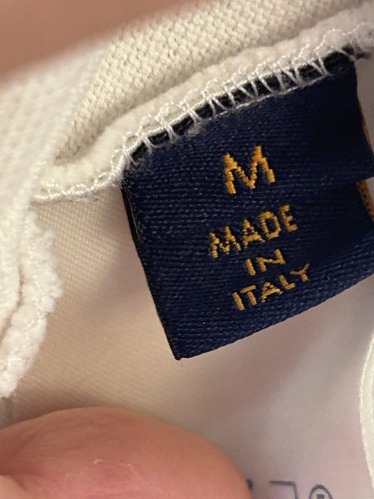Louis Vuitton Size M - Louis Vuitton Half Damier Pocket T-Shirt white Size US M / EU 48-50 / 2 - 7 Thumbnail