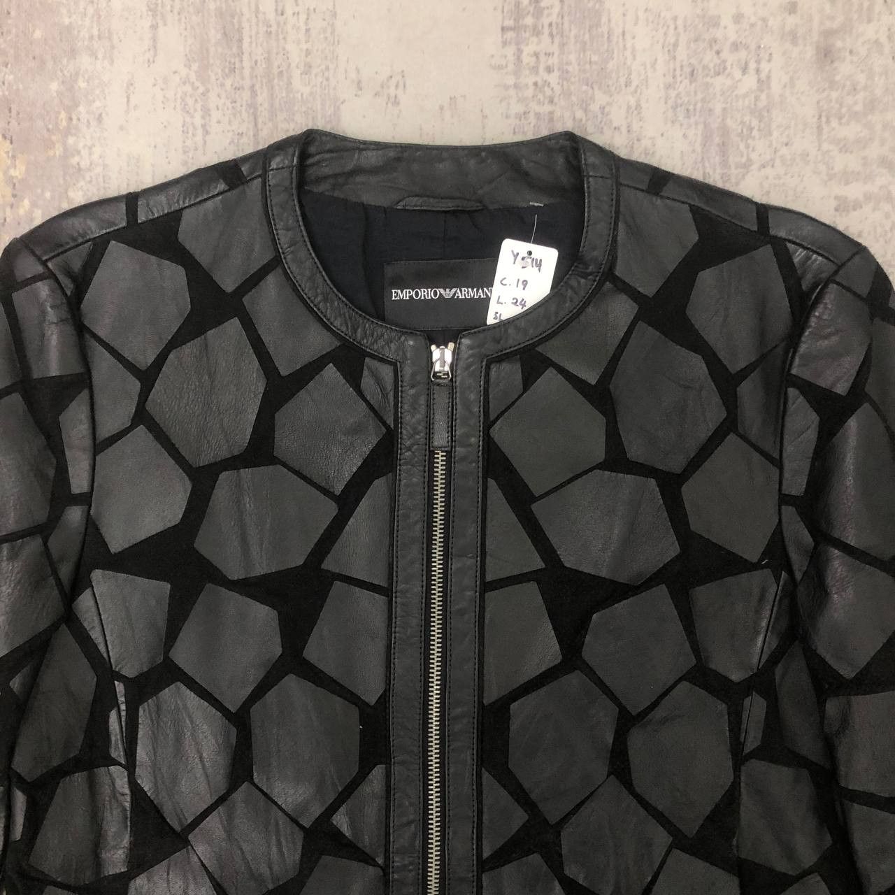 Emporio Armani Y514 EMPERIO ARMANI LEATHER JACKETS Size US M / EU 48-50 / 2 - 4 Thumbnail