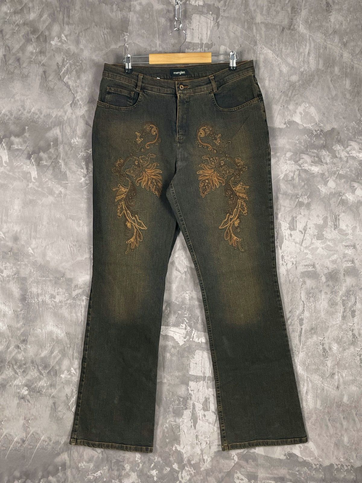 Hysteric Glamour × If Six Was Nine × Vintage Vintage Diesel Style jeans distressed faded brown denim y2k Size US 32 / EU 48 - 1 Thumbnail