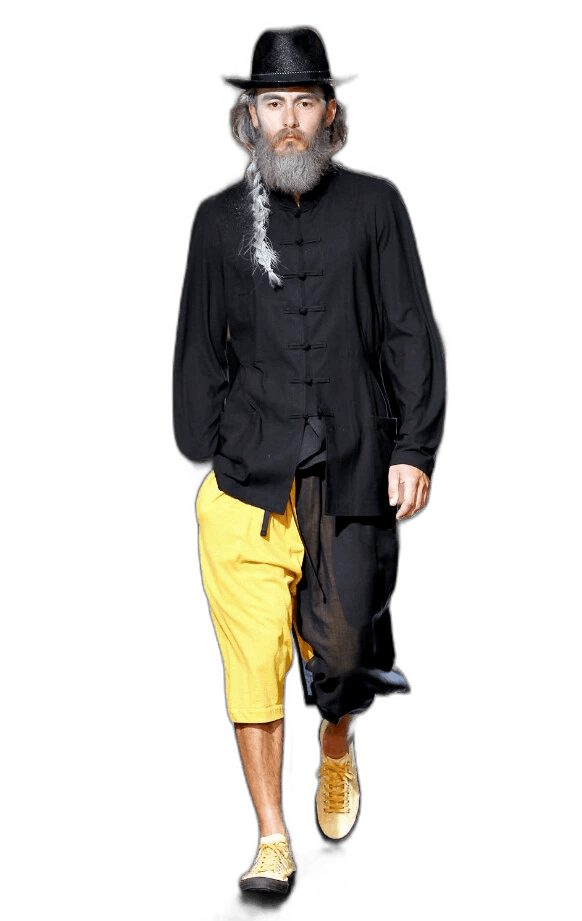 Yohji Yamamoto yohji yamamoto black cotton tang suit Size US S / EU 44-46 / 1 - 1 Thumbnail