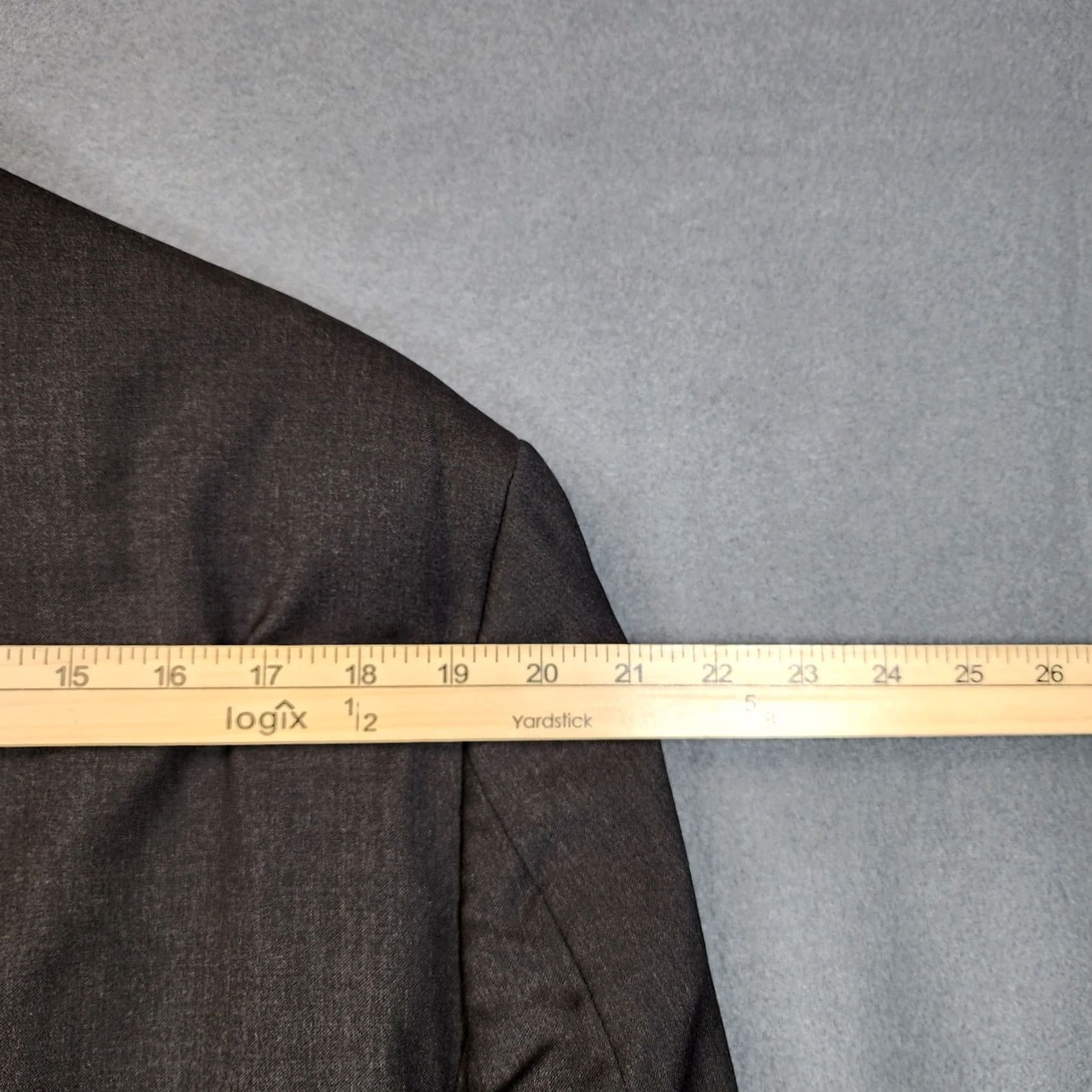 Ralph Lauren Ralph Lauren LRL Mens Sport Coat 40 L Black 100% Wool 2 Button Career Business Coat Jacket Mens Size US XXS / EU 40 - 6 Thumbnail