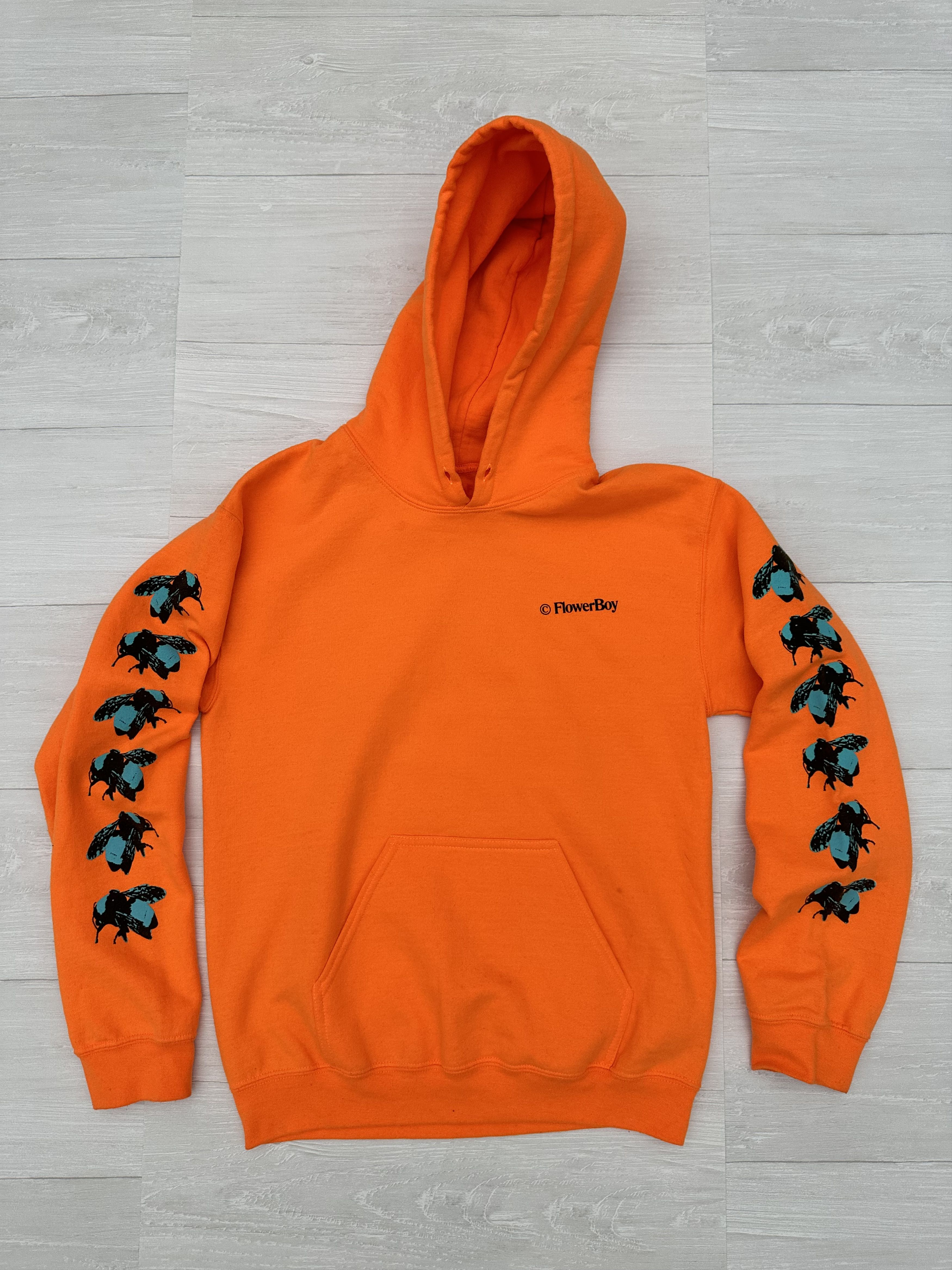 Golf Wang × Tyler The Creator Golf Wang Orange " Save The Bees " Logo Hoodie Small S Size US S / EU 44-46 / 1 - 3 Thumbnail