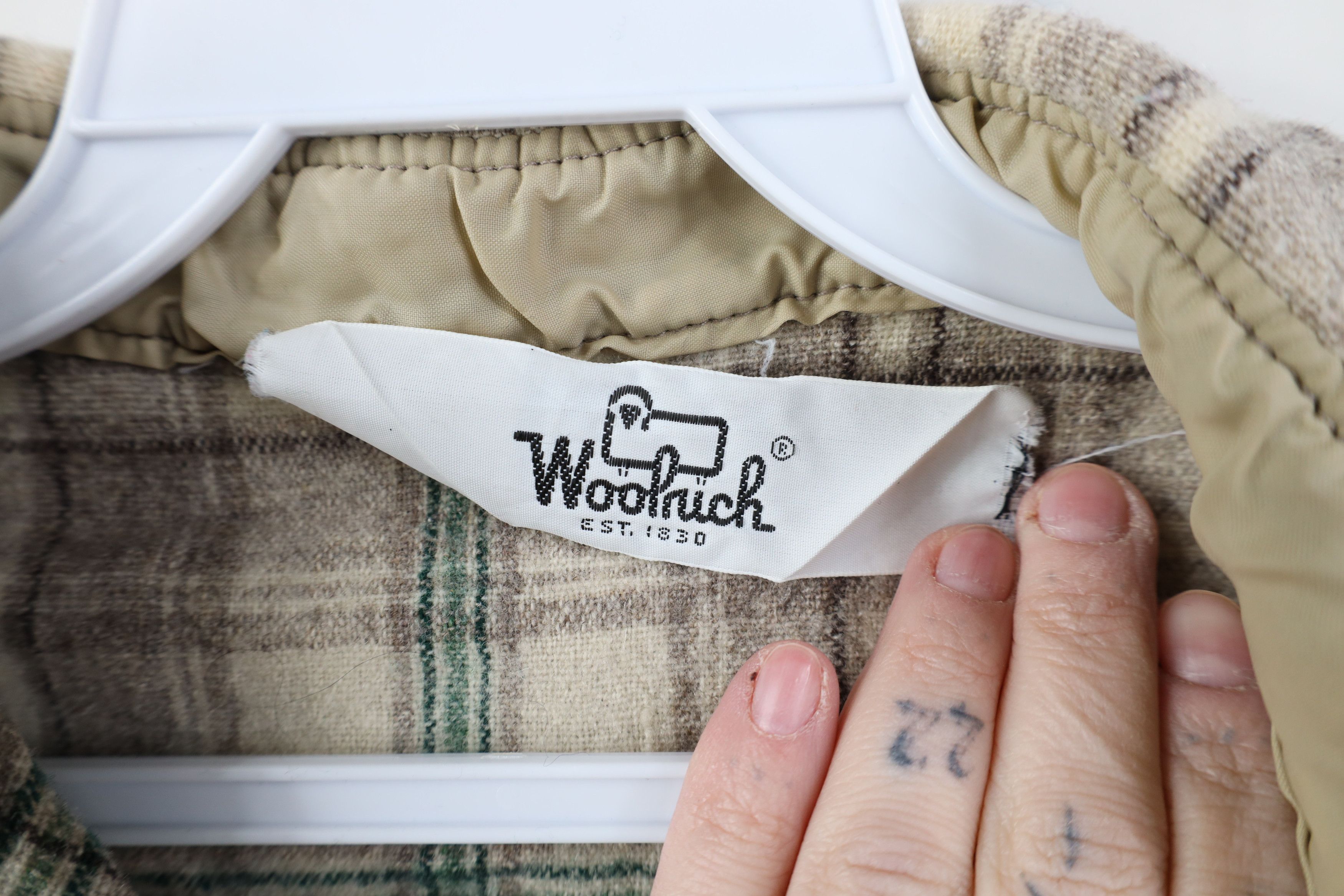 Woolrich Woolen Mills Vintage 70s Woolrich Double Pocket Collared Button Shirt USA Size US S / EU 44-46 / 1 - 7 Thumbnail