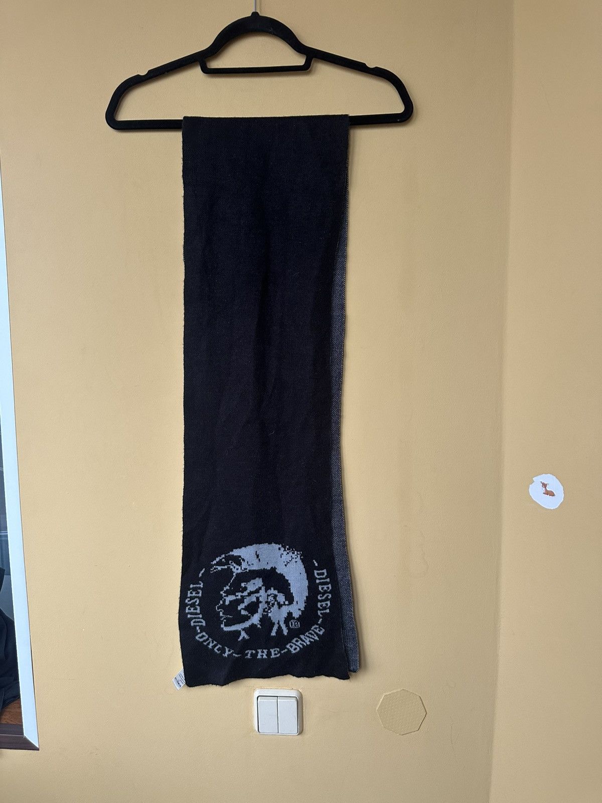 Diesel Vintage Diesel Scarf Muffler Punk Wool Cashmere Scarves Size ONE SIZE - 1 Thumbnail