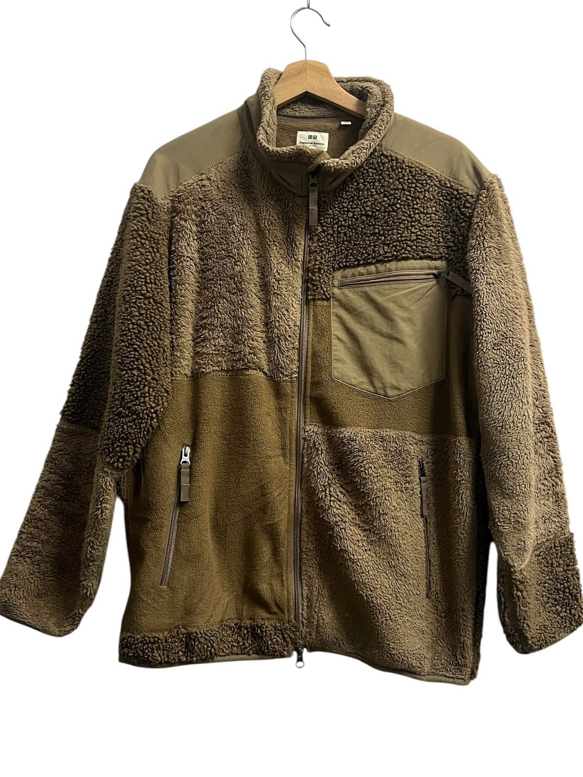 Engineered Garments × Uniqlo Uniqlo Engineered Garments zipper jacket fleece Size US L / EU 52-54 / 3 - 1 Thumbnail
