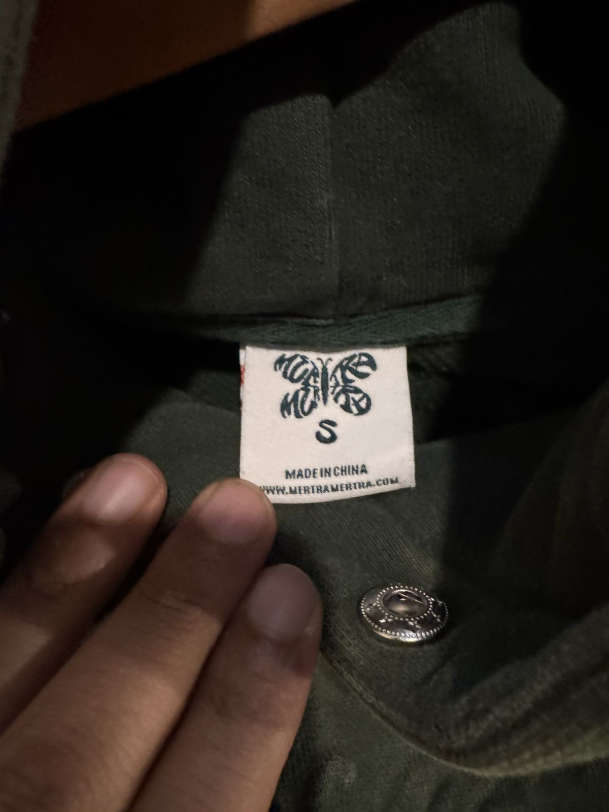 Designer × Vintage Mertra Hoode in Green Size US S / EU 44-46 / 1 - 5 Thumbnail