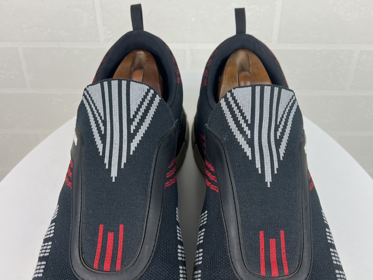 Prada PRADA MILANO Sneakers Low Top CROSSECTION Knit Pattern Shoes Size US 12 / EU 45 - 11 Thumbnail