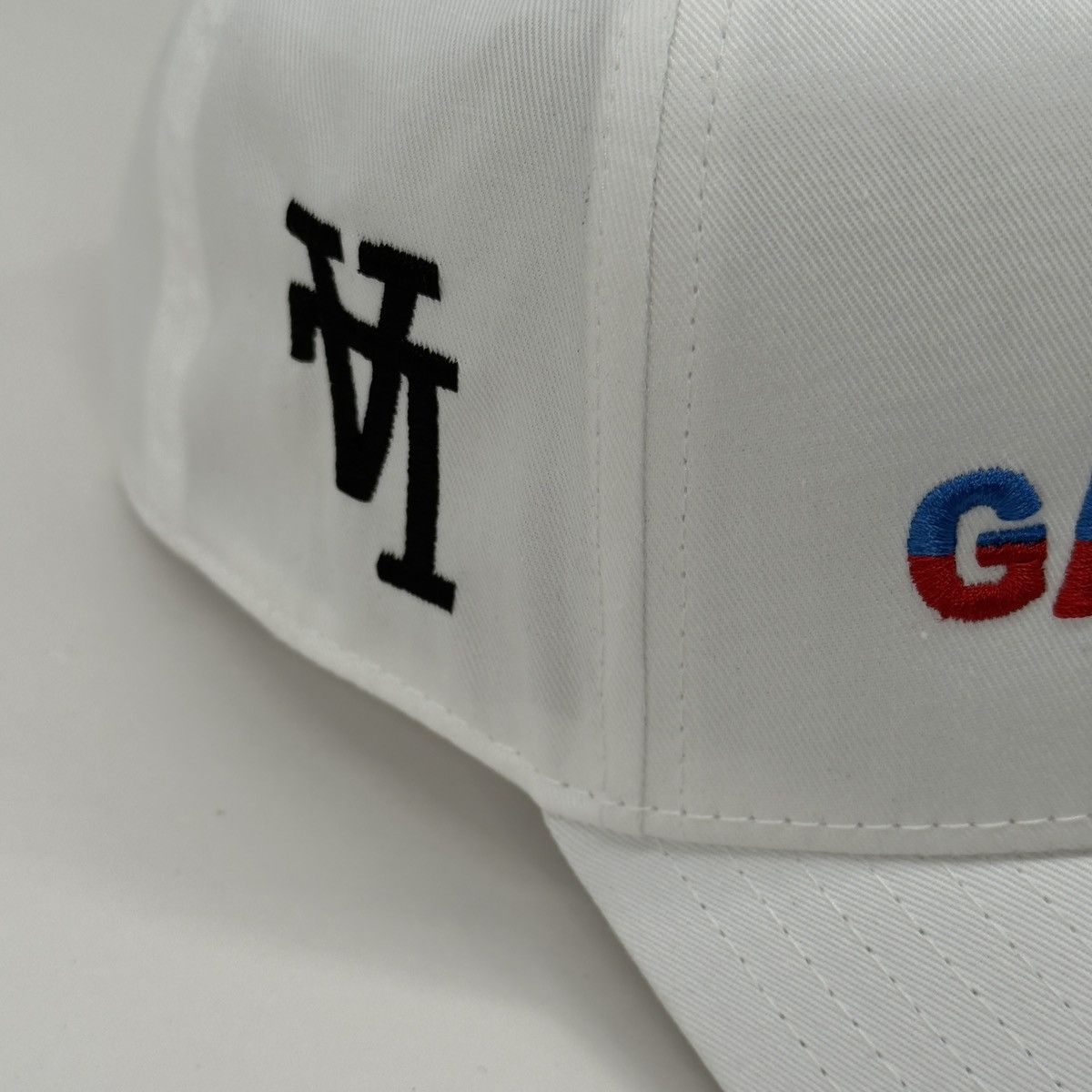 Other LA “Jesus Saves Gangsters Too!” Embroidered White Snapback Size ONE SIZE - 5 Thumbnail